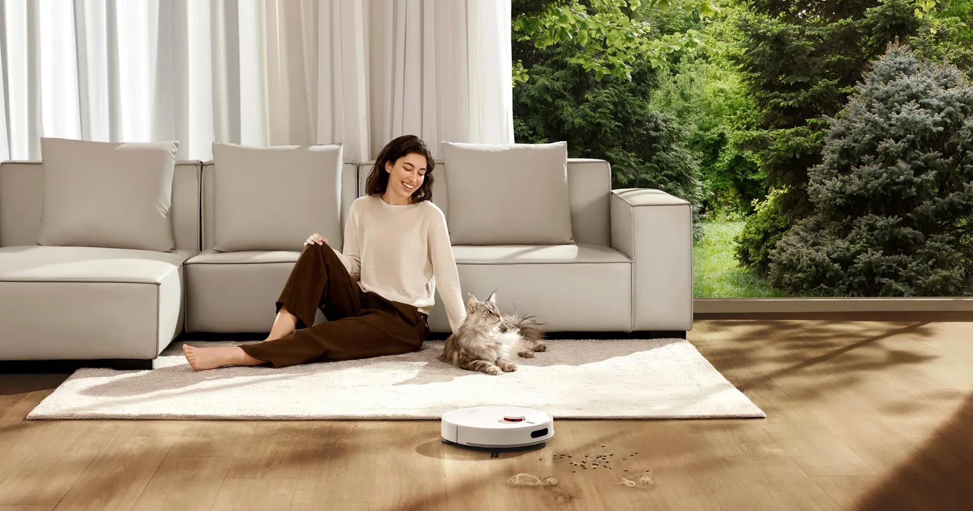 Робот-пылесос Xiaomi Robot Vacuum H40 (White)