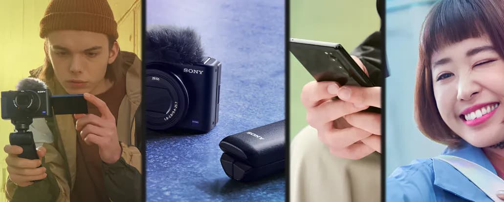 Цифровой фотоаппарат Sony ZV-1 Camera for Content and Vloggers (Black) (ZV1B.CE3) (Standard)