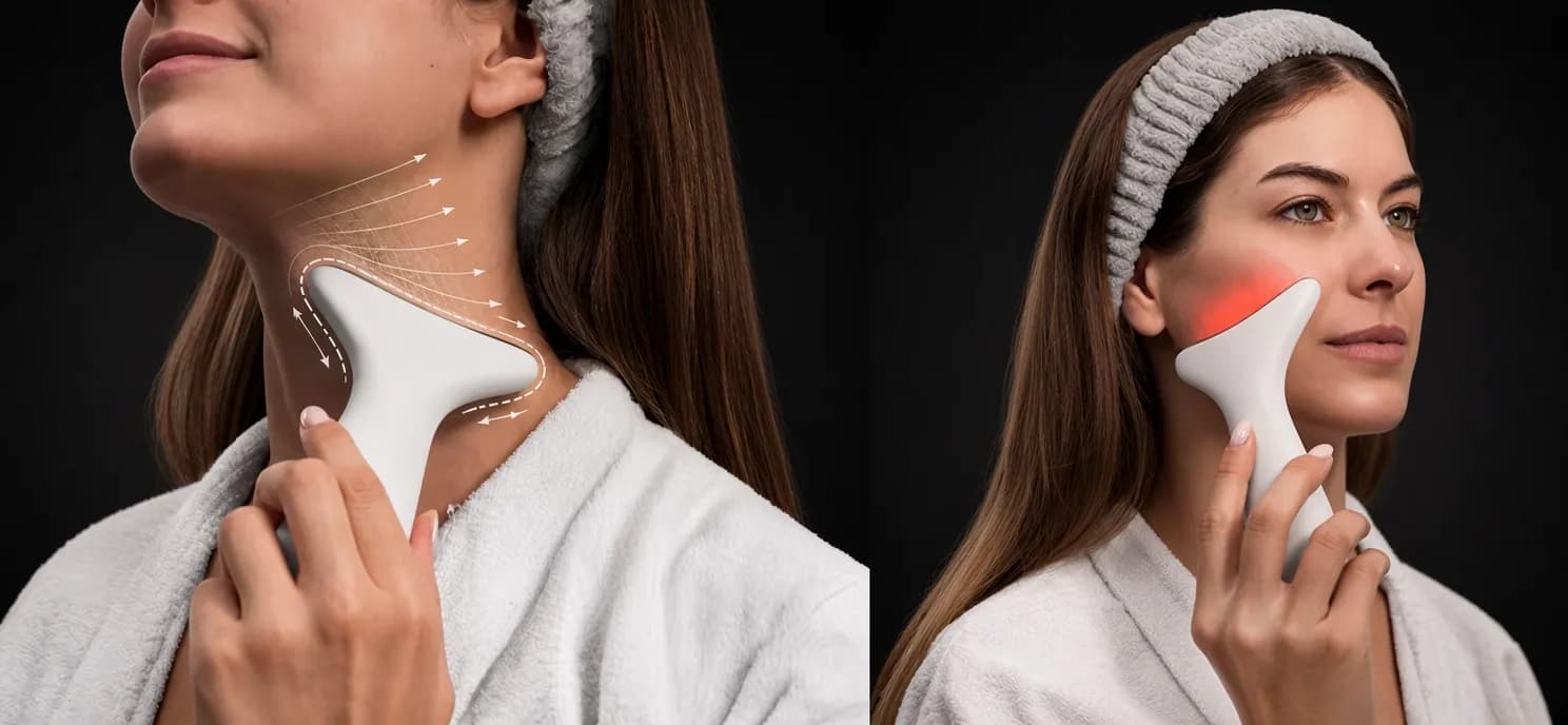 LED-массажер для фототерапии лица и шеи CECOTEC FaceCare Face&amp;Neck Pro (A01_EU01_116294)