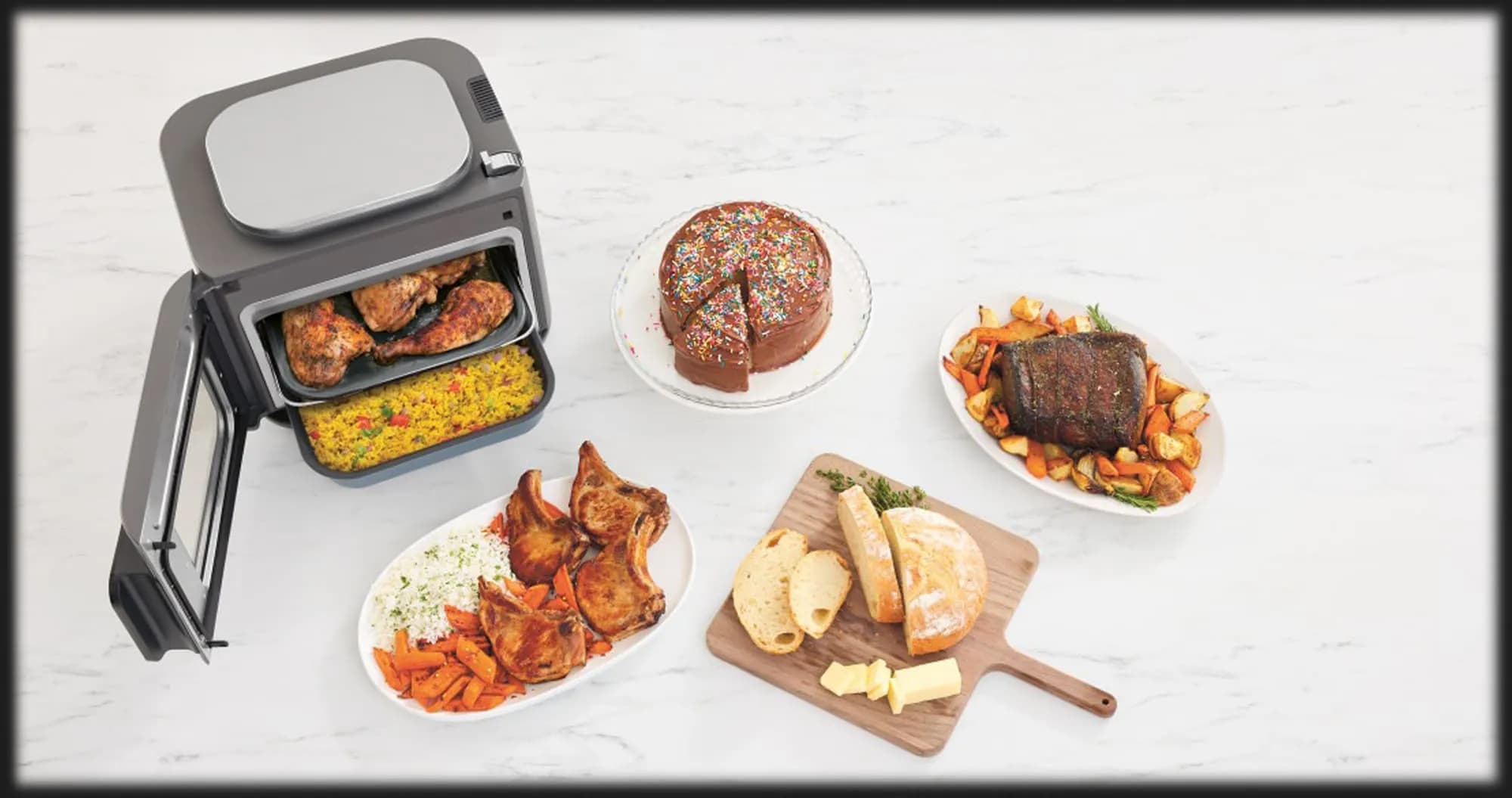 Мультипечь Ninja Combi 12-in-1 Multi-Cooker, Oven & Air Fryer SFP700EU
