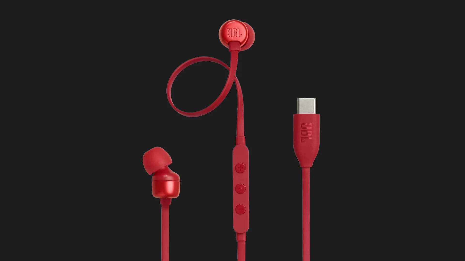 Наушники JBL Tune 310C USB-C (Red) (JBLT310CRED)