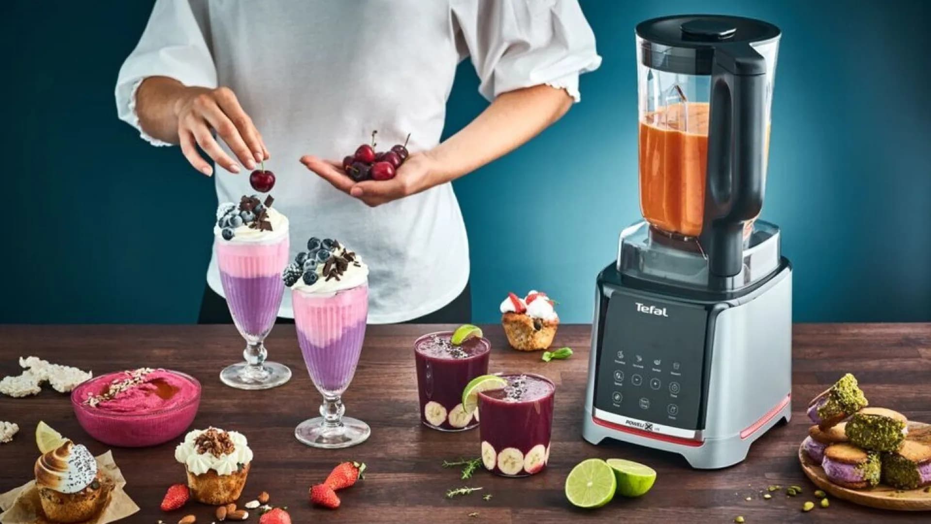 Блендер стационарный Tefal BL91HD31 (Black/Silver)