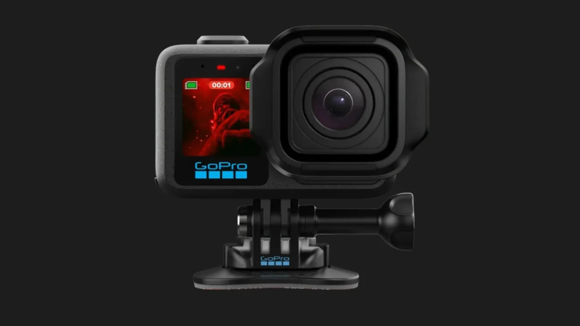 Универсальный клеевой крепеж для GoPro, набор из 2 штук (AACFT-011)
