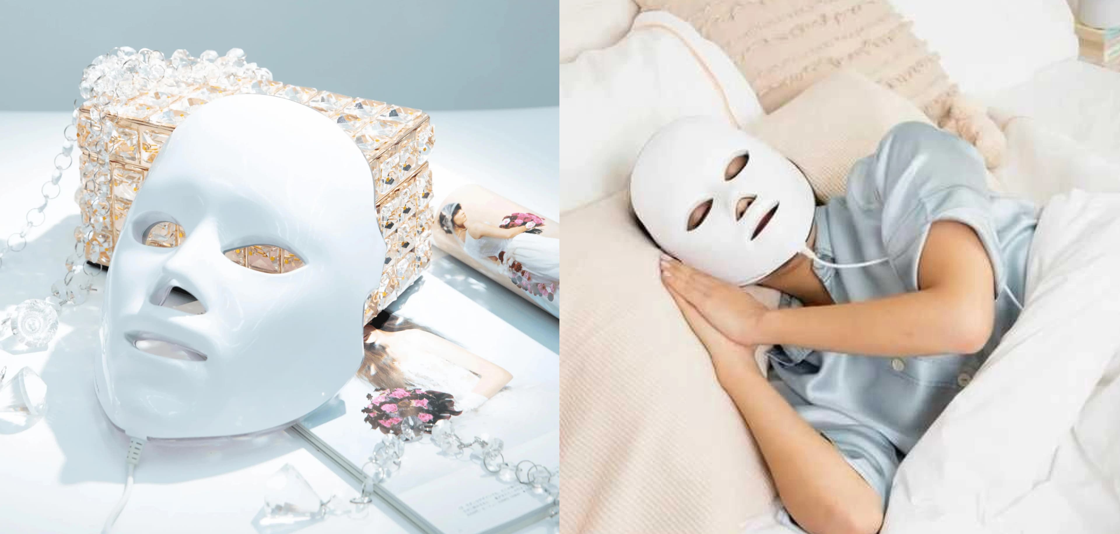 LED-маска для лица Deesse Pro Mask (White)