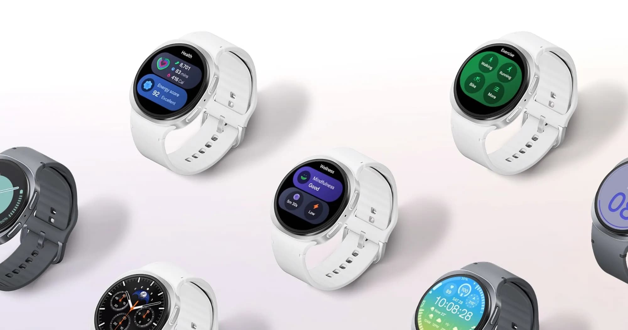 Смарт-часы Samsung Galaxy Watch 8 40mm (Silver) (Standard)