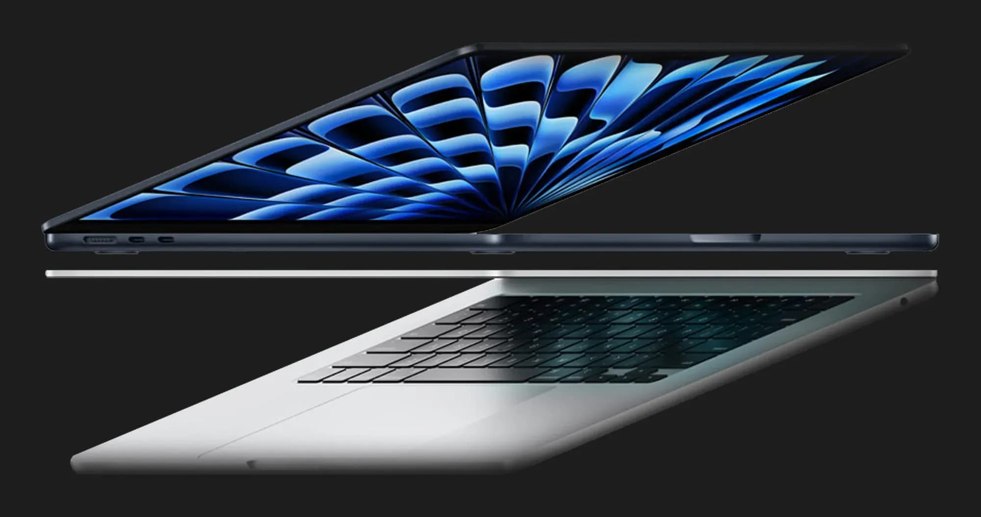 MacBook Air 13 Retina, Midnight, 256GB, 10 CPU / 8 GPU, 16GB RAM with Apple M4 (2025) (MW123)