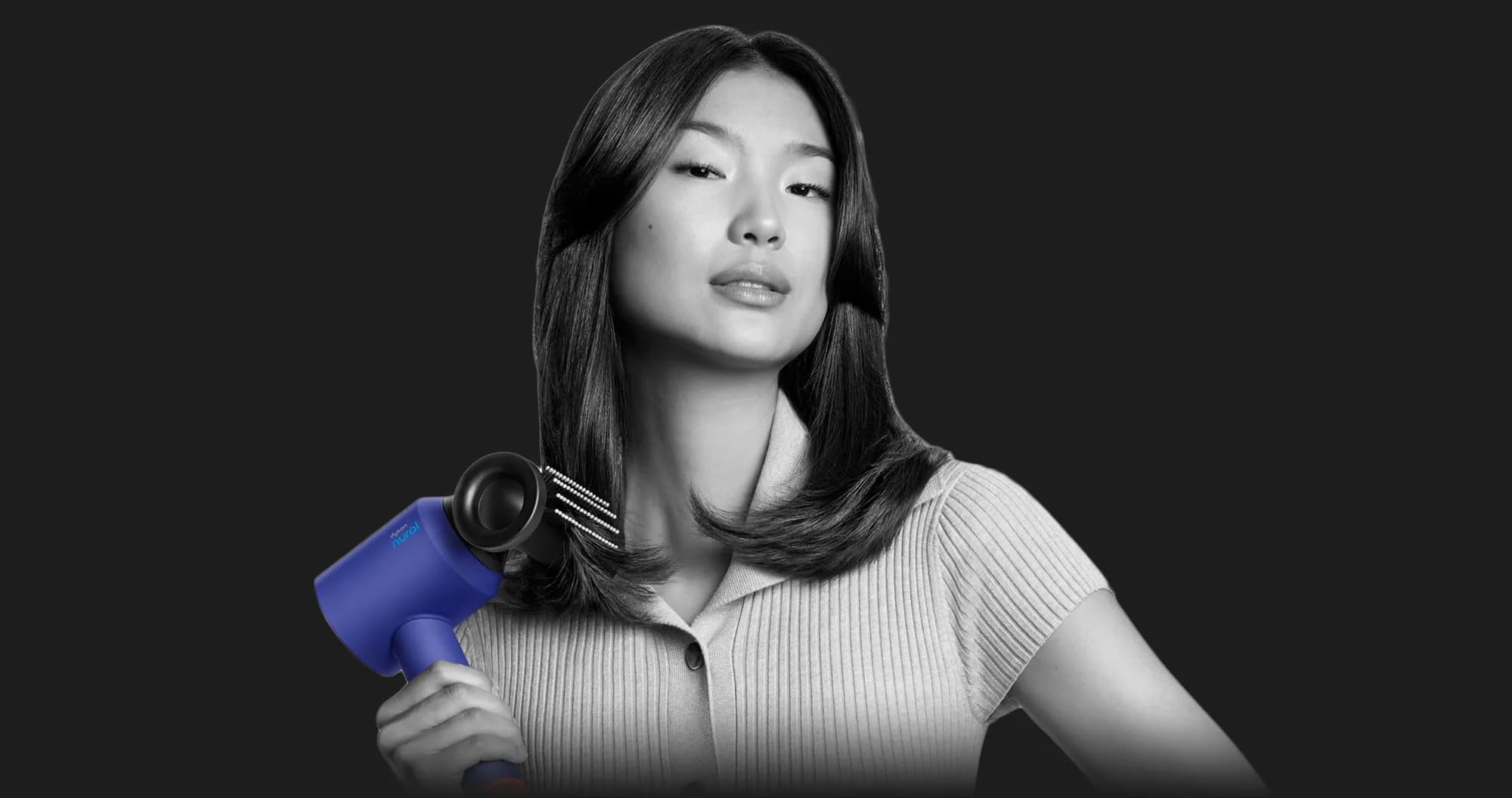 Фен для волос Dyson Supersonic Nural Hair Dryer (Vinca Blue/Topaz)