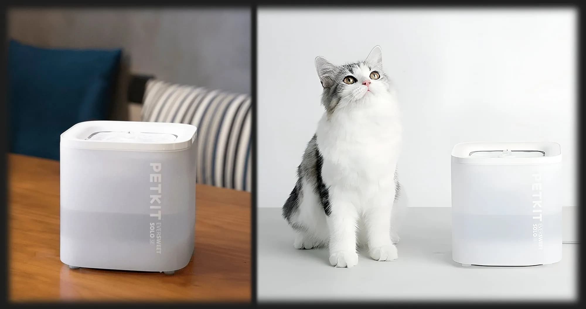 Поилка PETKIT Eversweet Solo SE Smart Pet Drinking Fountain (Gray)