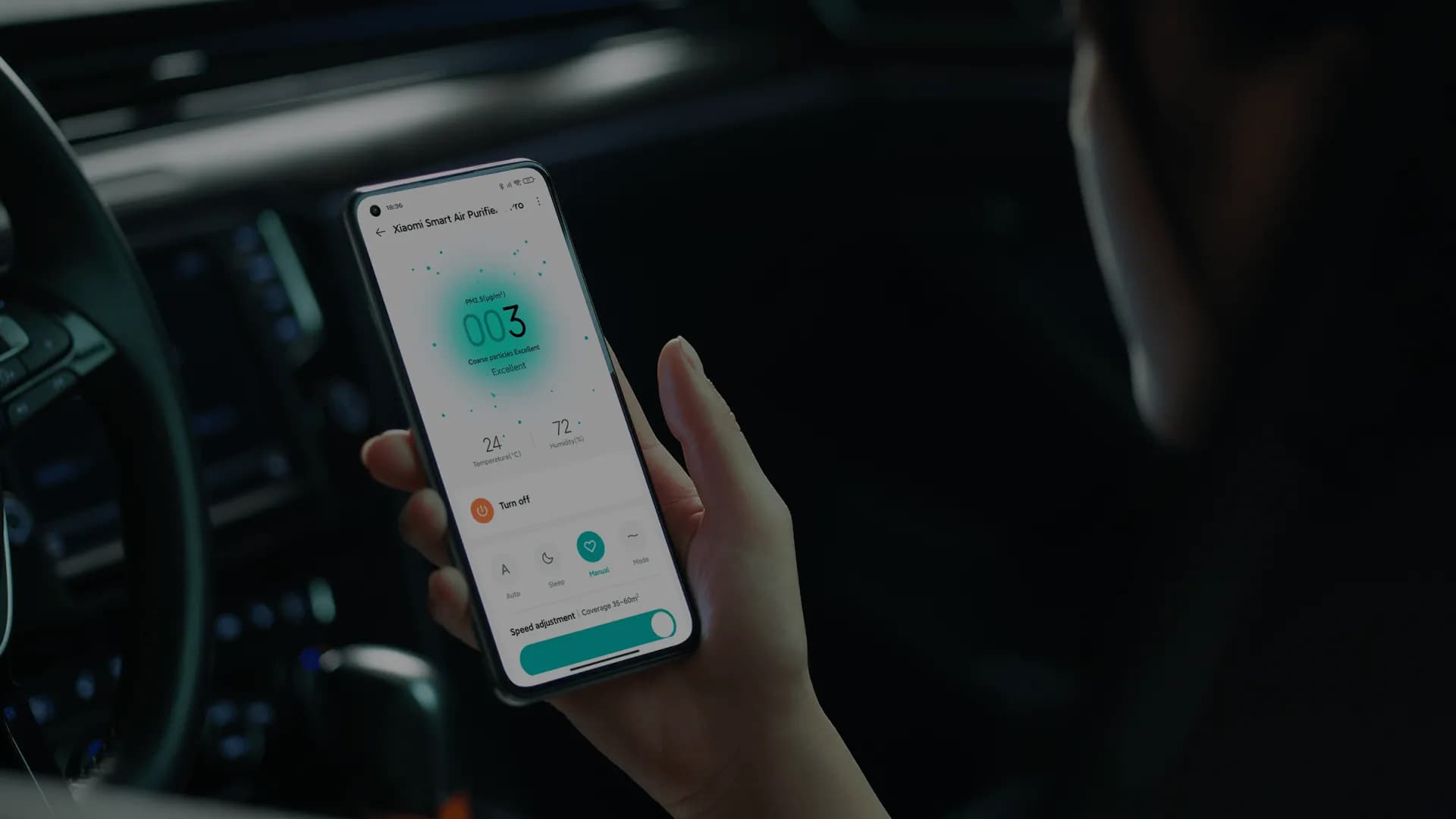 Очиститель воздуха Xiaomi Smart 4 Pro (White) (AC-M15-SC)