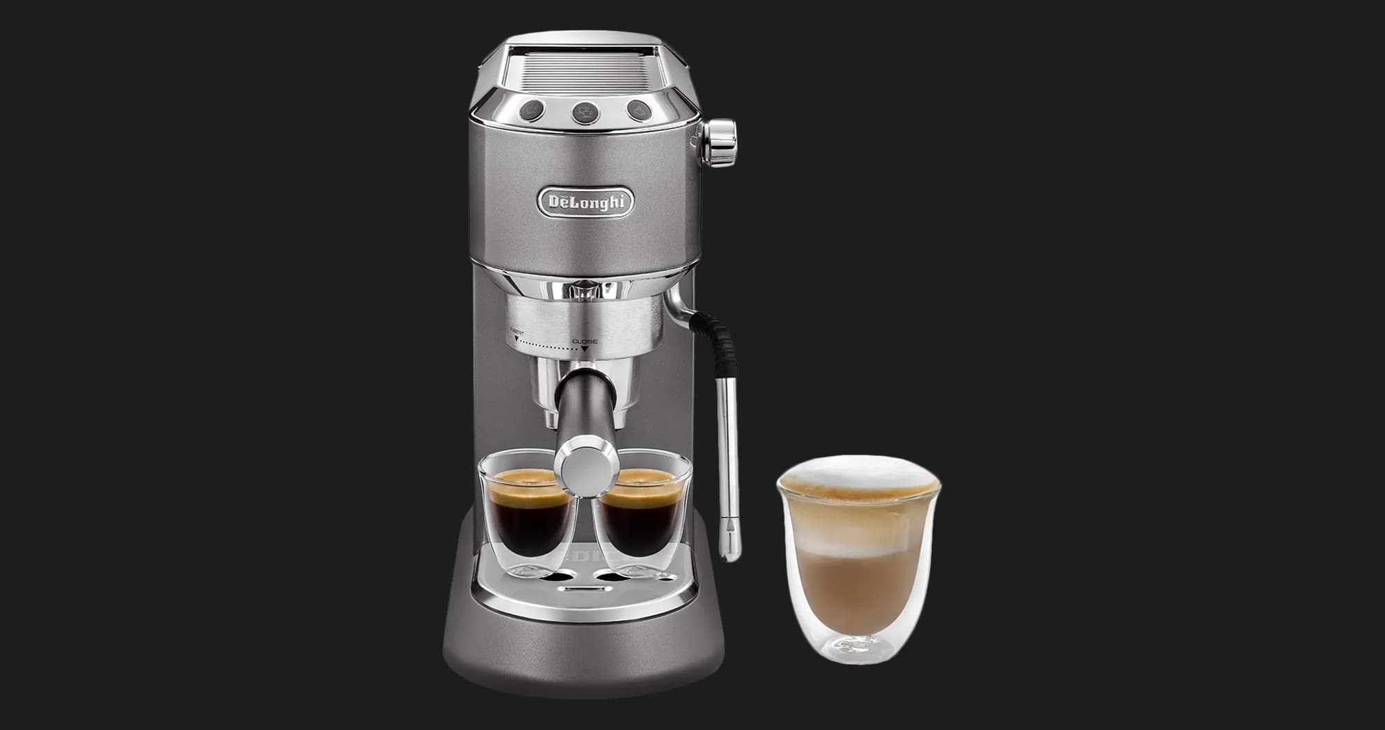 Рожковая кофеварка DeLonghi EC 885 GY (Gray)