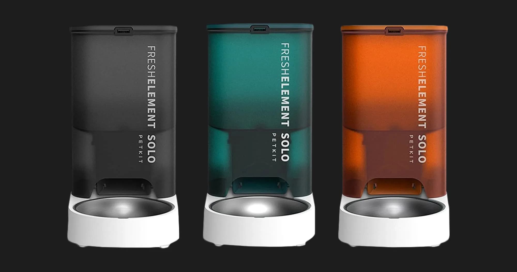 Смарт кормушка PETKIT Fresh Element SOLO (Dark Gray)