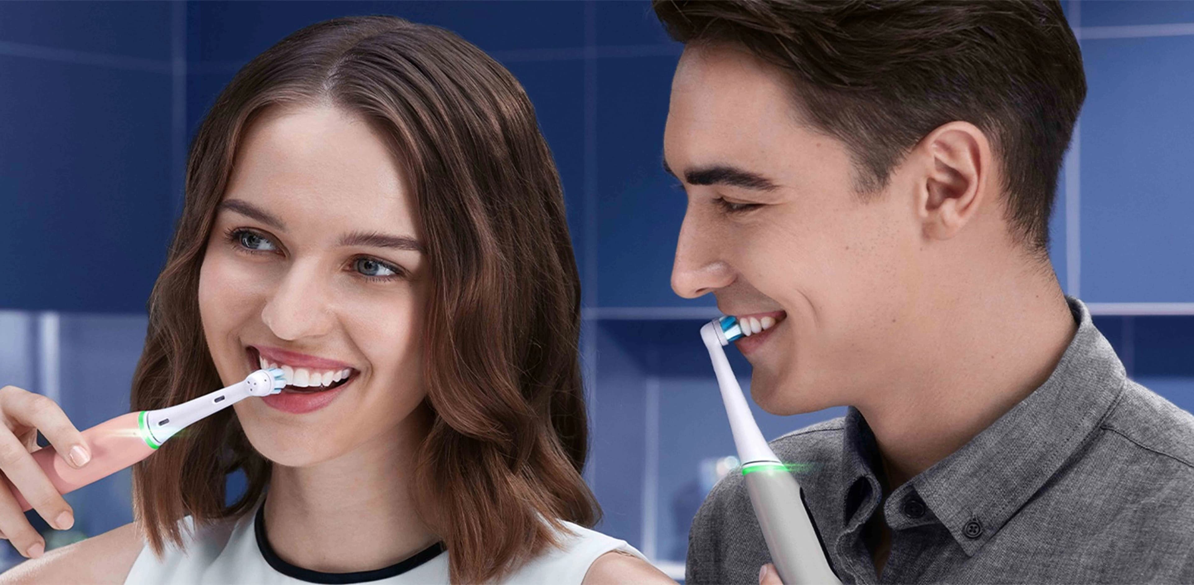 Набор зубных электрощеток BRAUN Oral-B iO Series 3 Duo (Black/Blue)
