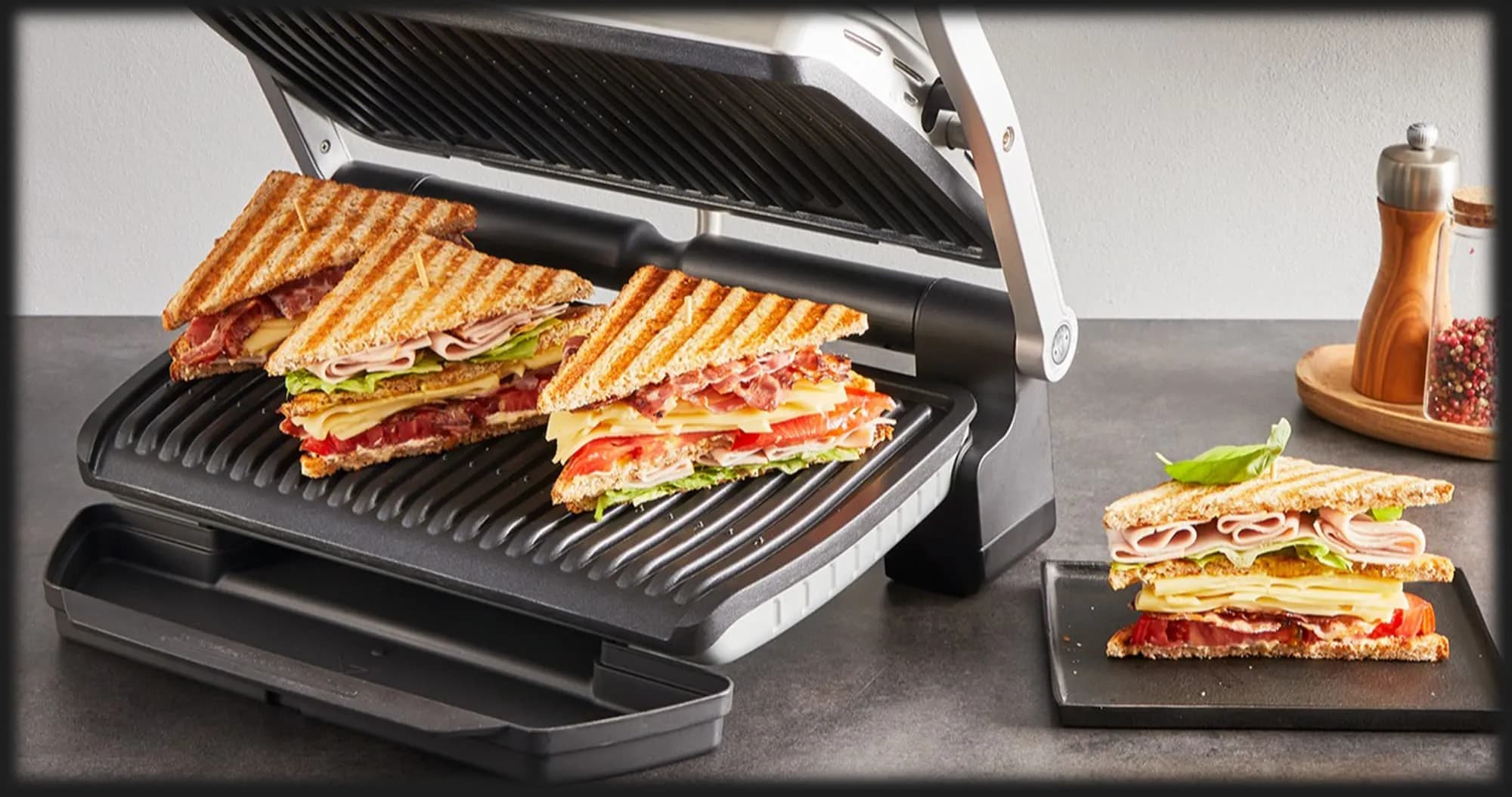 Гриль Tefal OptiGrill+ XL GC727810