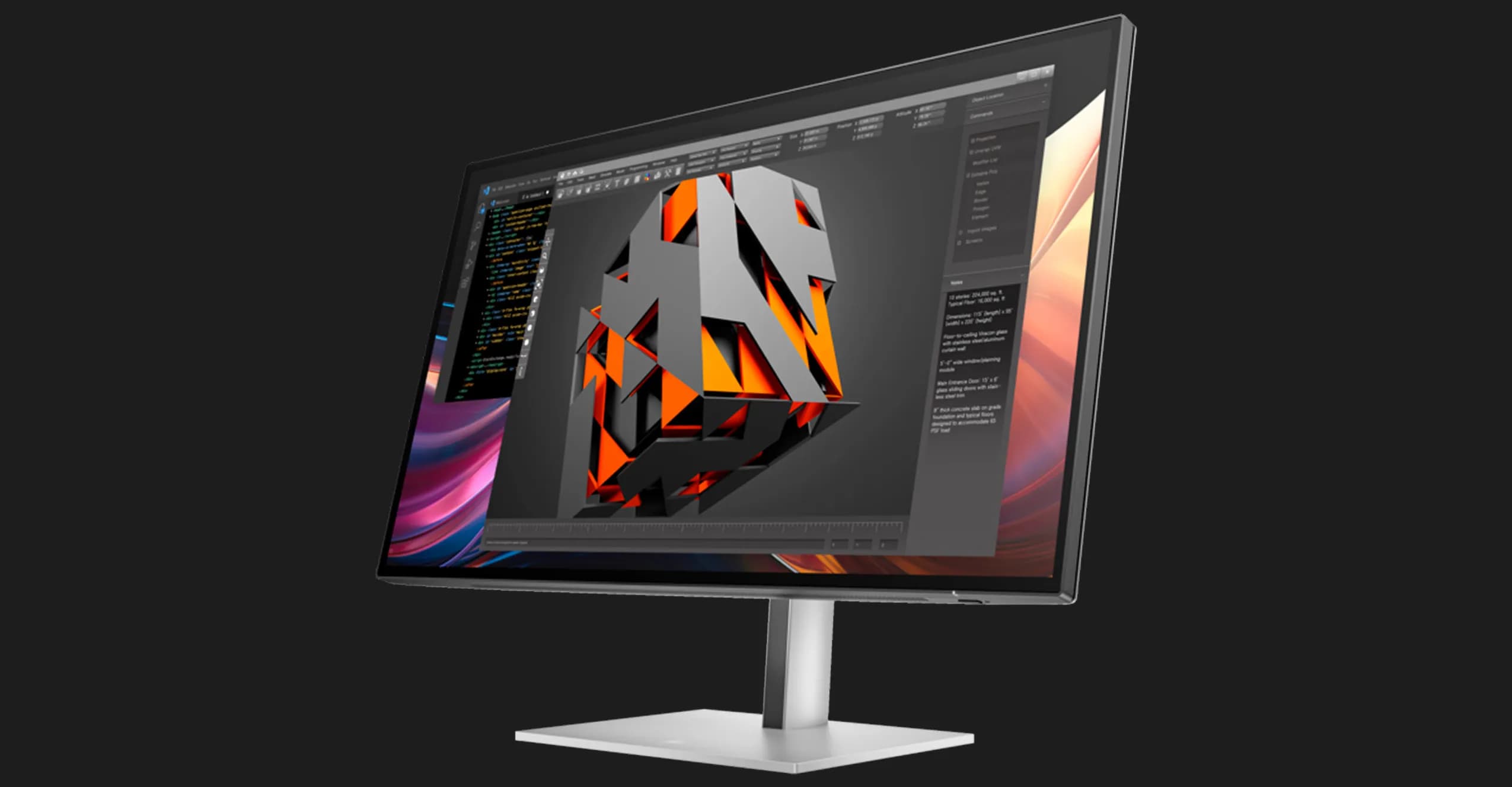Монитор HP 27" IPS 60Hz S7 Pro 727pk 8J9G2AA (UA)