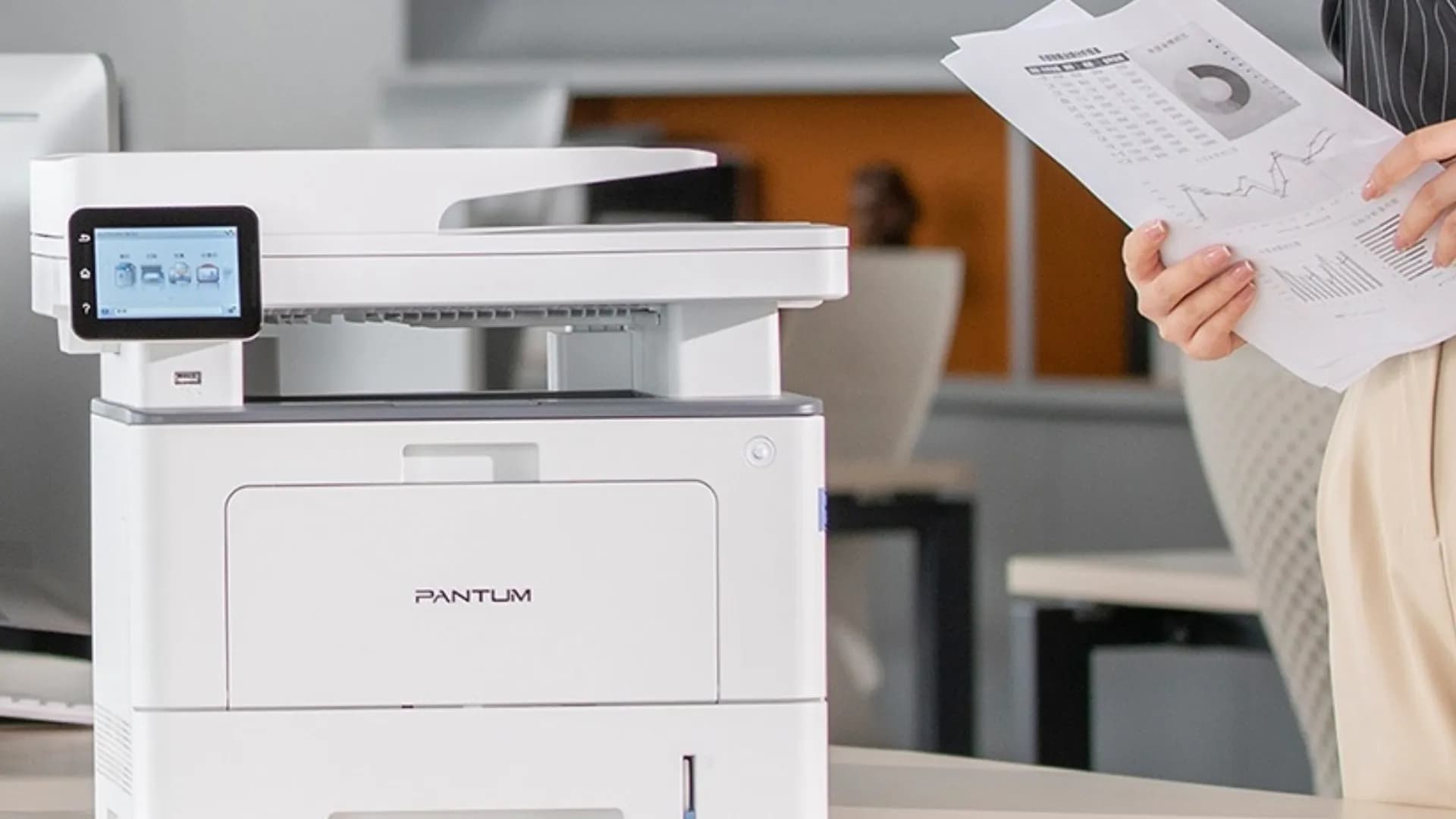 МФУ лазерный Pantum BM5110ADN (White)