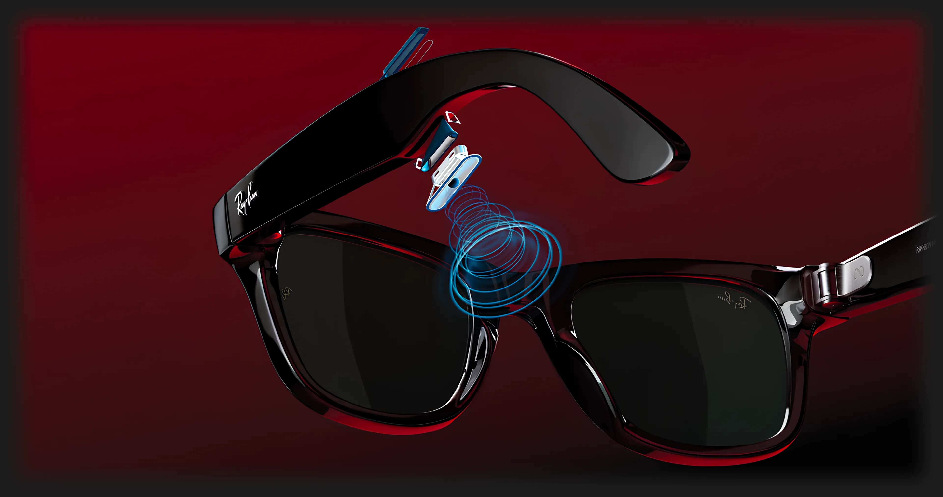 Смарт-очки Ray-Ban Meta Wayfarer (Gen 2) (Matte Black/Clear) (RW4012 601SSB 50-22) (M)