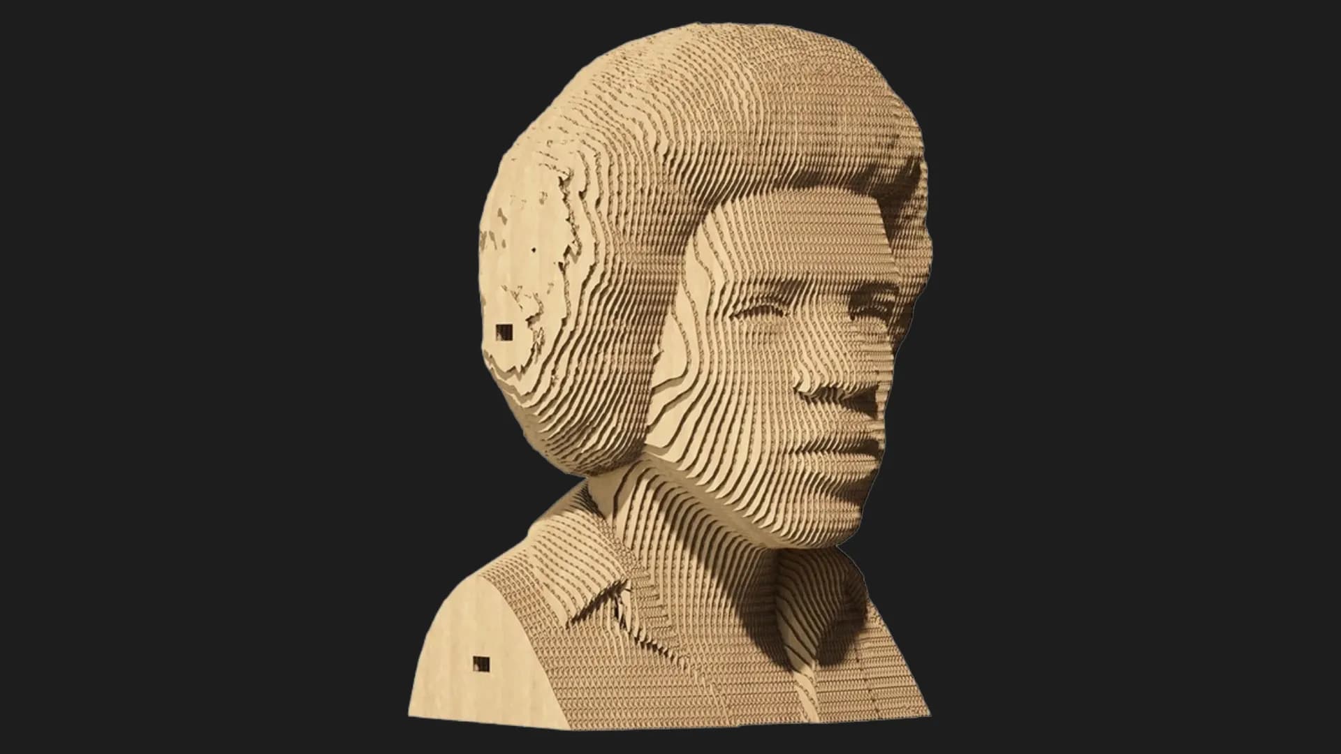 Картонный 3D пазл-конструктор Cartonic JIMI H (CARTMJMH)