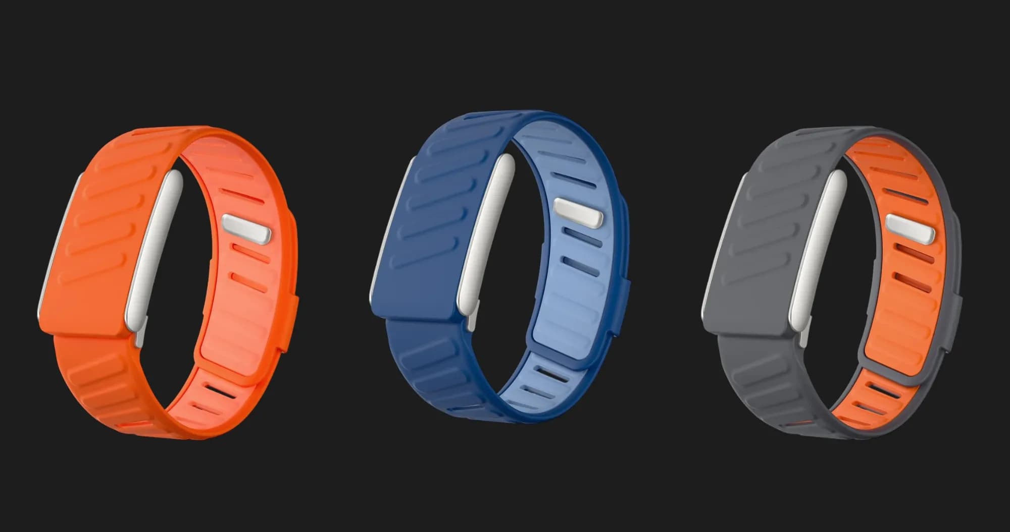 Ремешок SportFlex Band для Whoop 5.0 MG (Black/Light Gray)