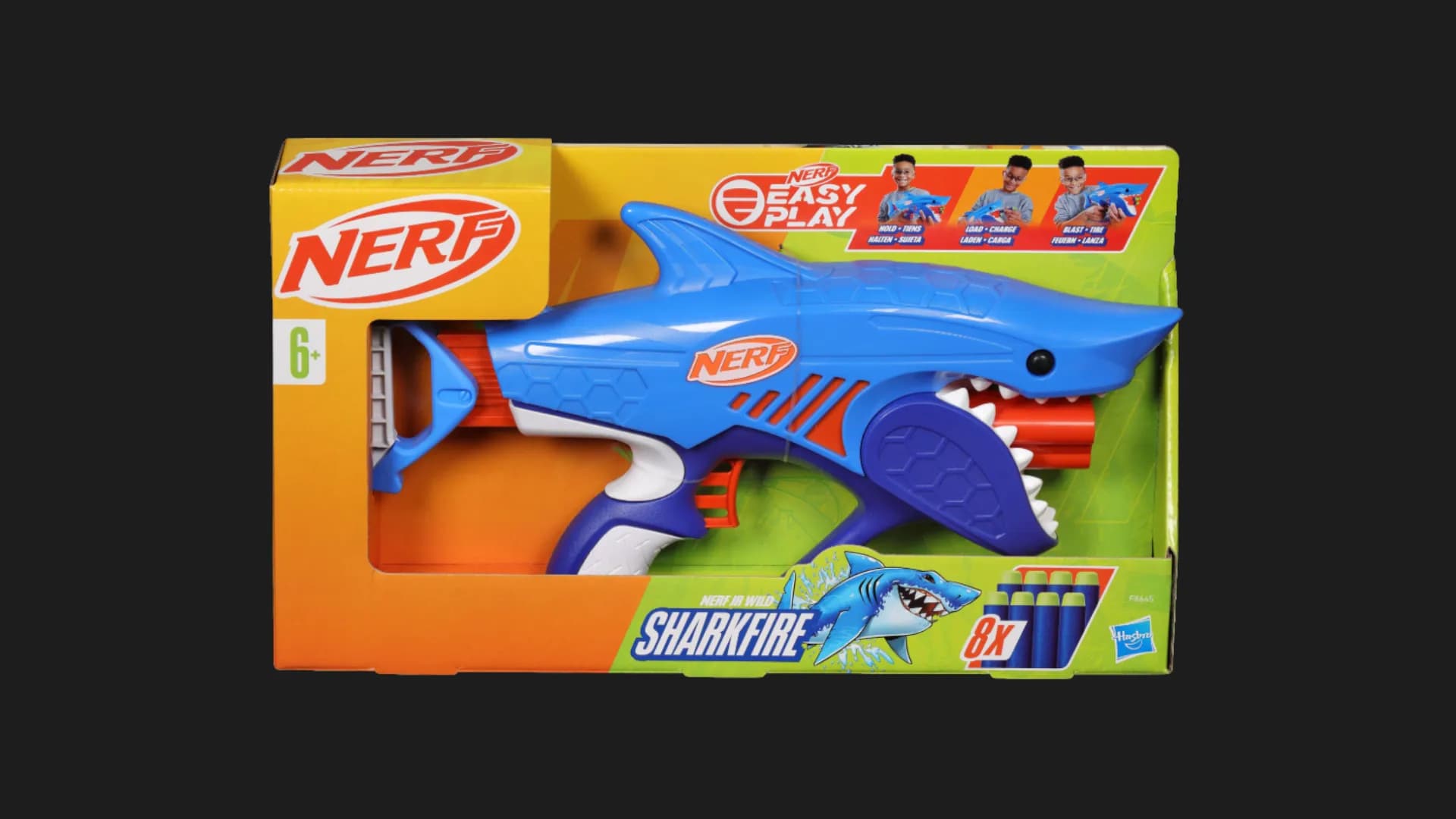 Бластер Nerf Wild SharkFire (F8645)