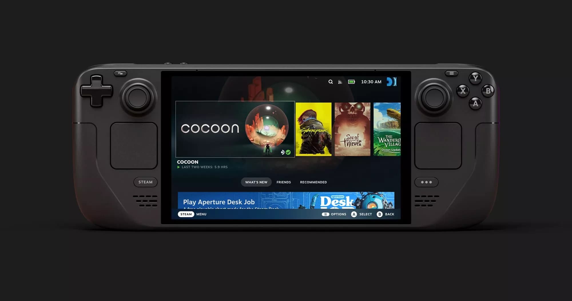 Игровая приставка Valve Steam Deck OLED 1TB (White)