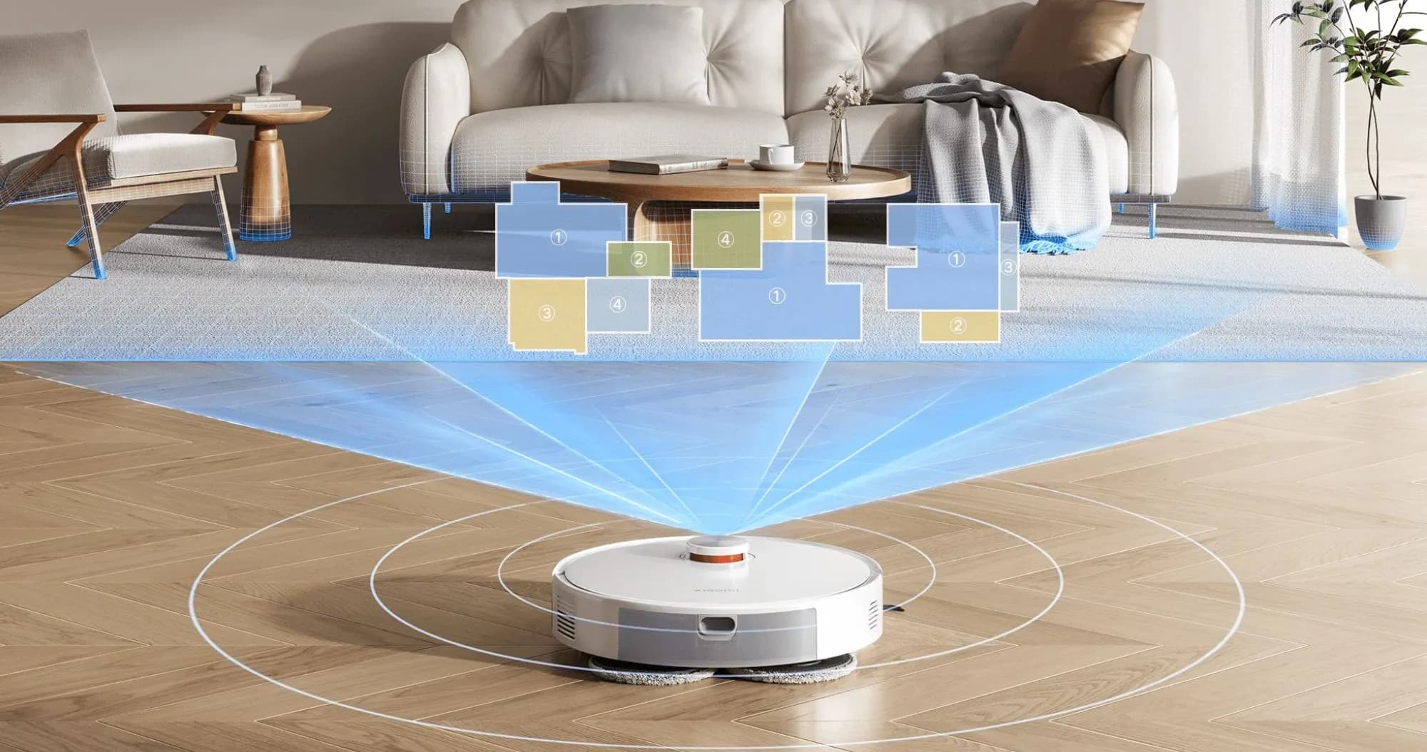 Робот-пылесос Xiaomi Robot Vacuum S40 Pro (White)