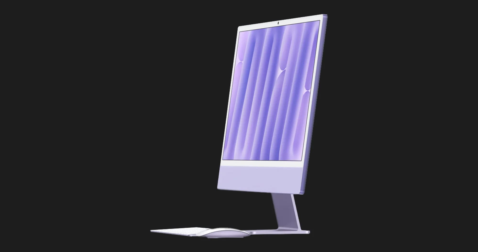 Apple iMac 24 with Retina 4.5K, Apple M4, 256GB, 8 CPU / 8 GPU, 16GB RAM, Silver (MWUC3) (2024)