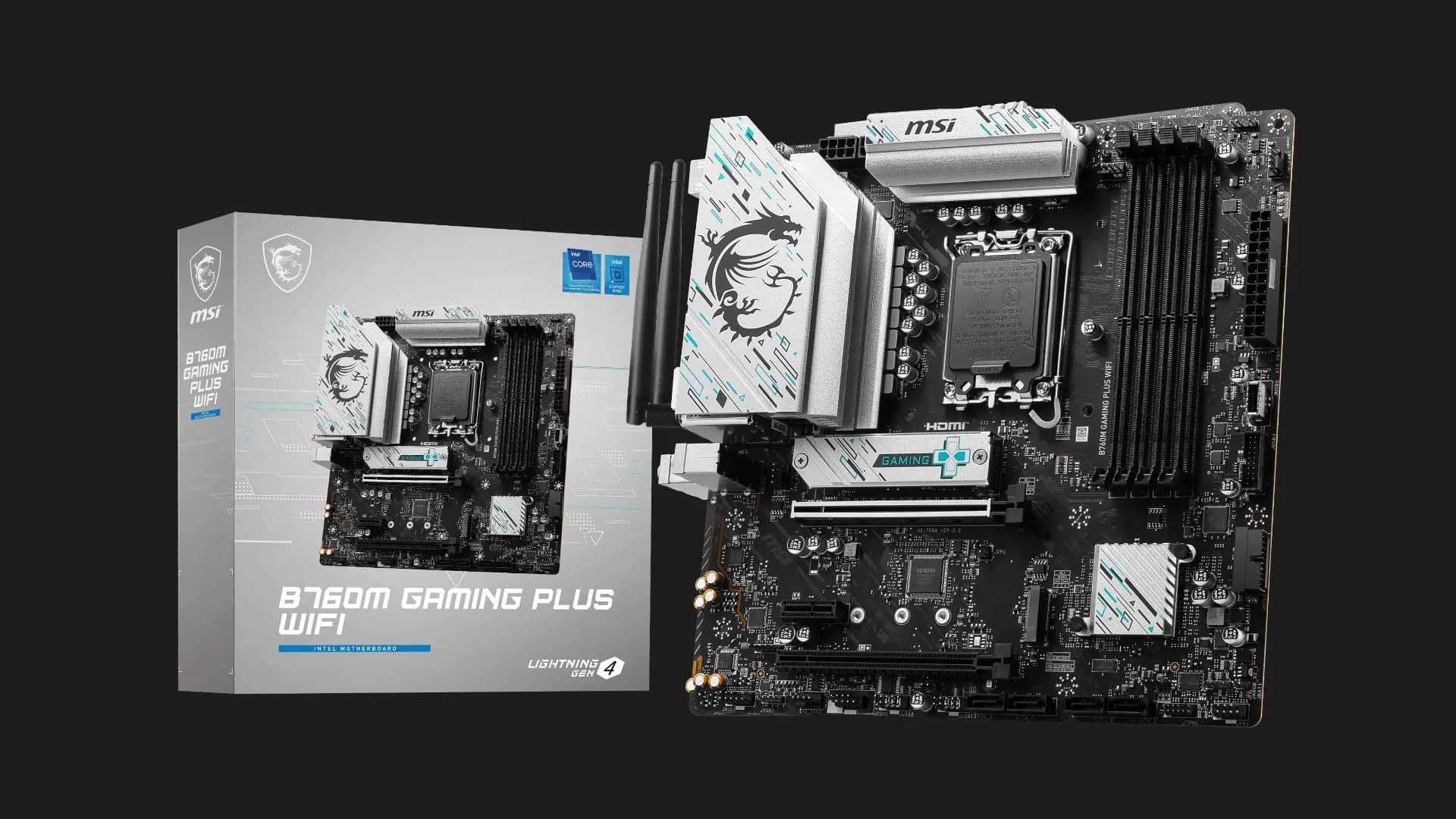 Материнская плата MSI B760 GAMING PLUS WIFI (B760 GAMING PLUS WIFI)