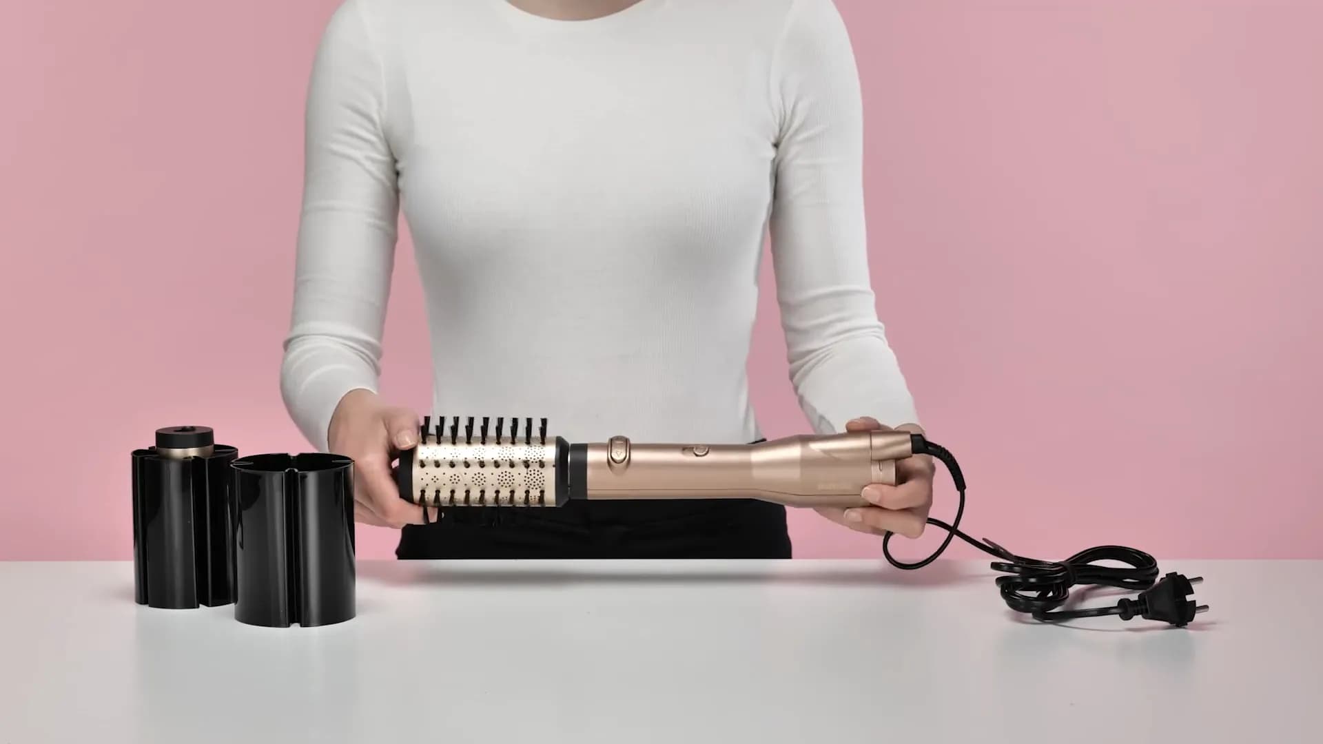 Фен-щетка Babyliss Big Hair Dual (Gold)