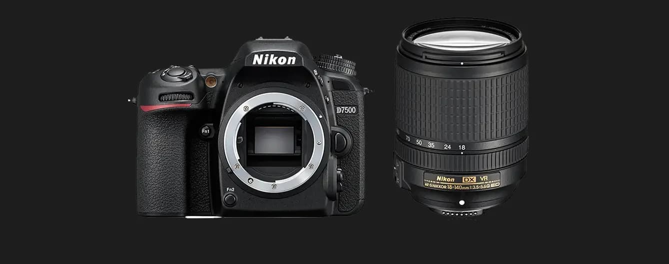 Цифровой фотоаппарат Nikon D7500 Kit AF-S DX NIKKOR 18-140 VR (VBA510K002) (Standard)