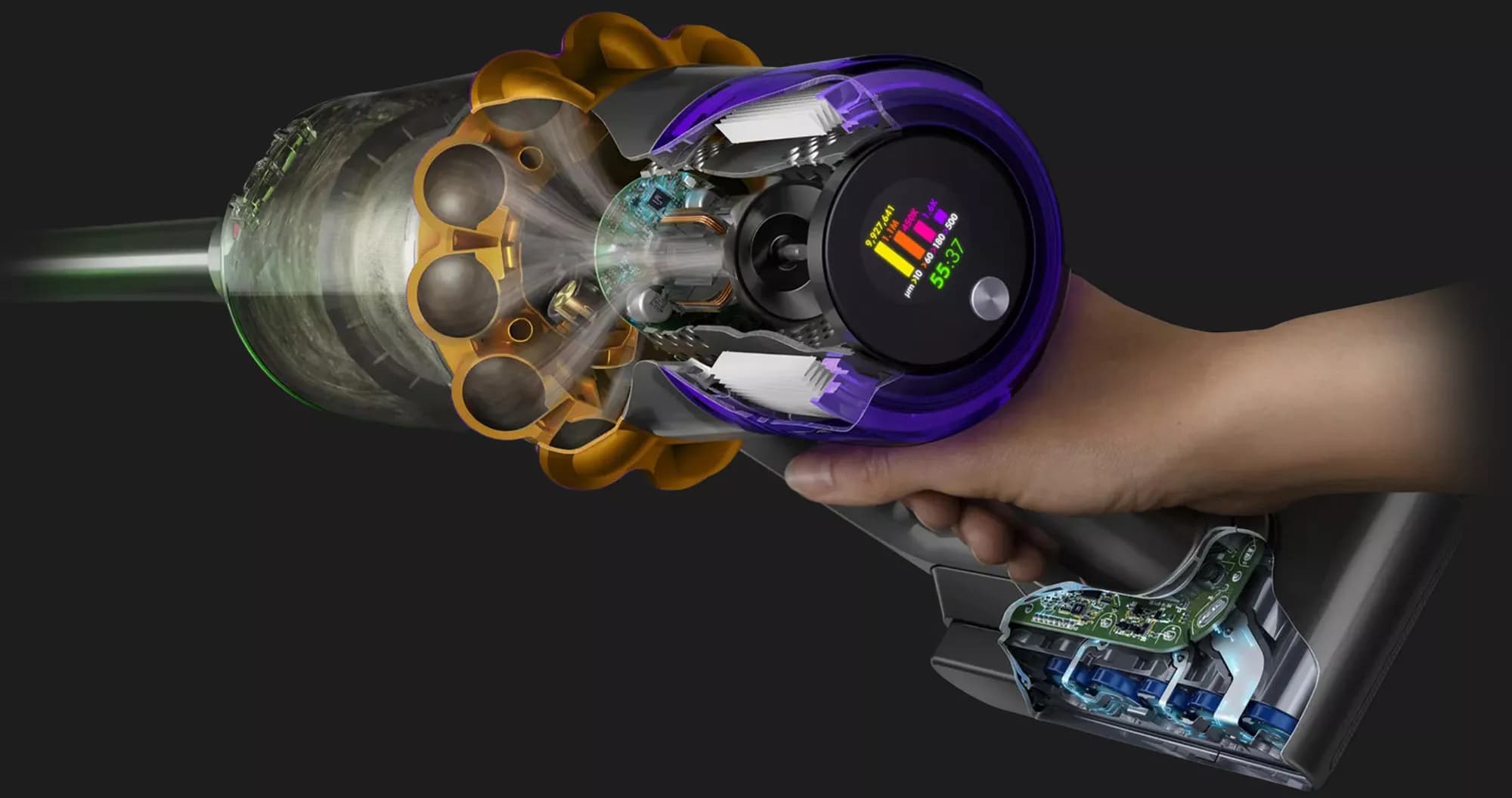 Пылесос Dyson V15 Detect Absolute (2023)