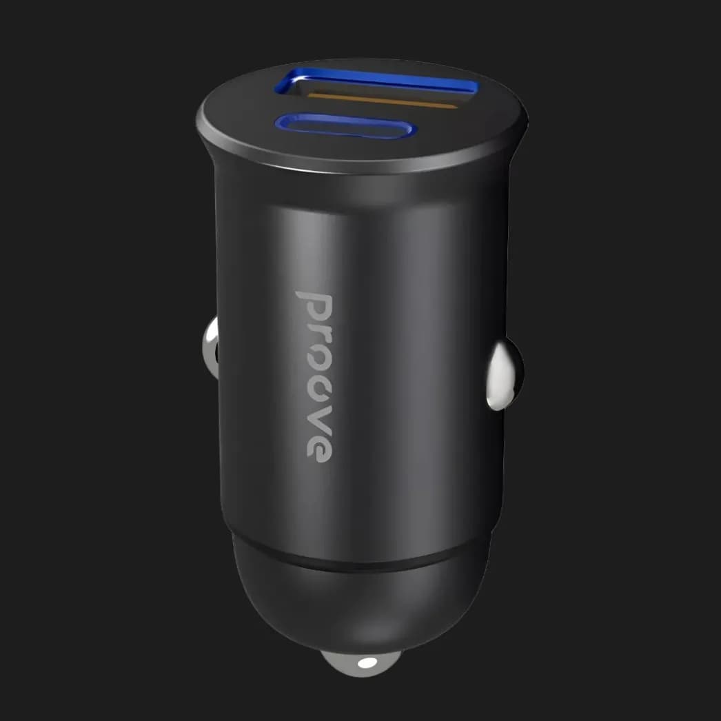 Автомобильное зарядное устройство Proove Double Energy Plus 53W (USB + Type-C)