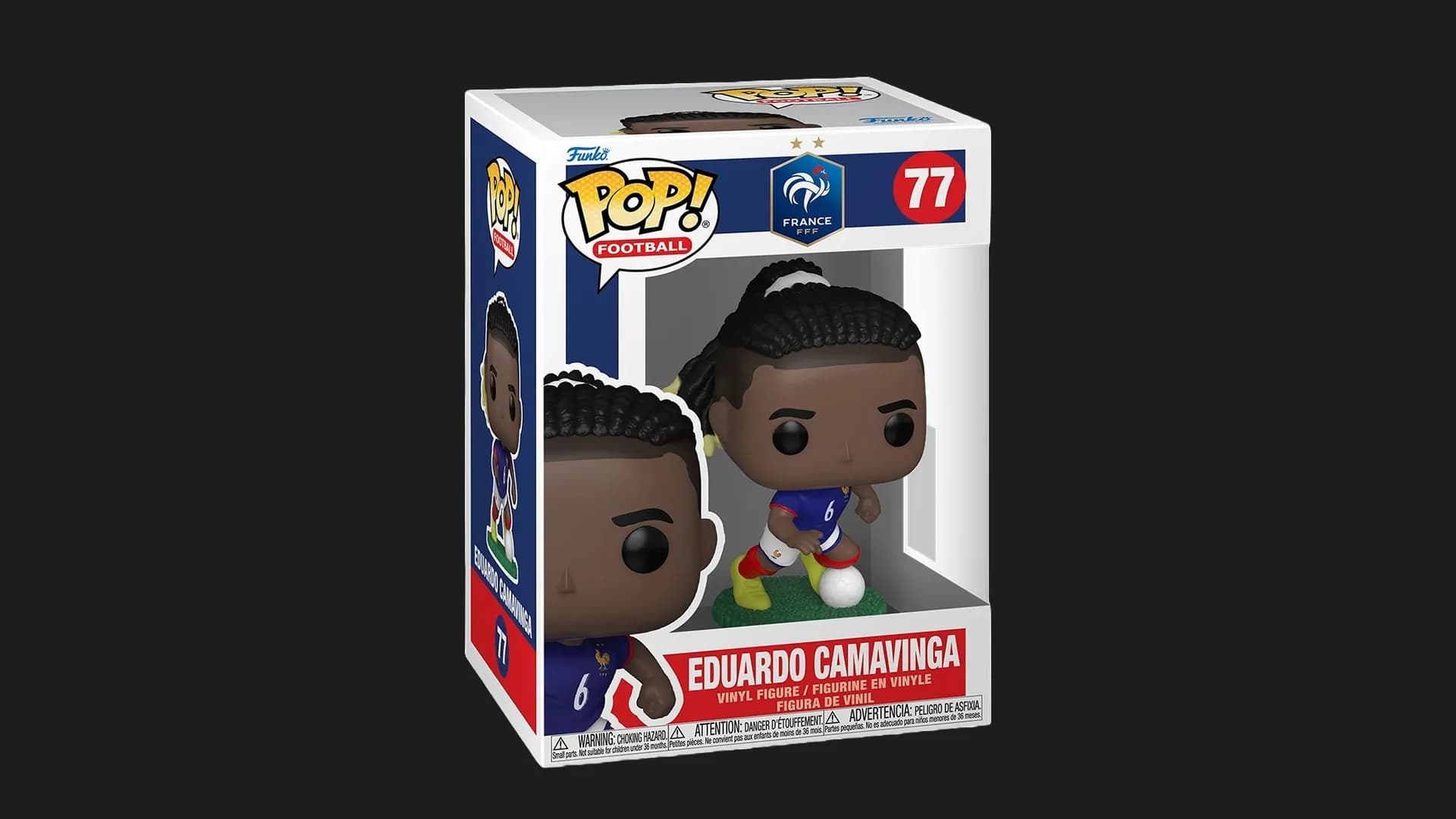 Фигурка Funko Pop! серии Футбол: Франция —  Эдуарду Камавинга (92729)