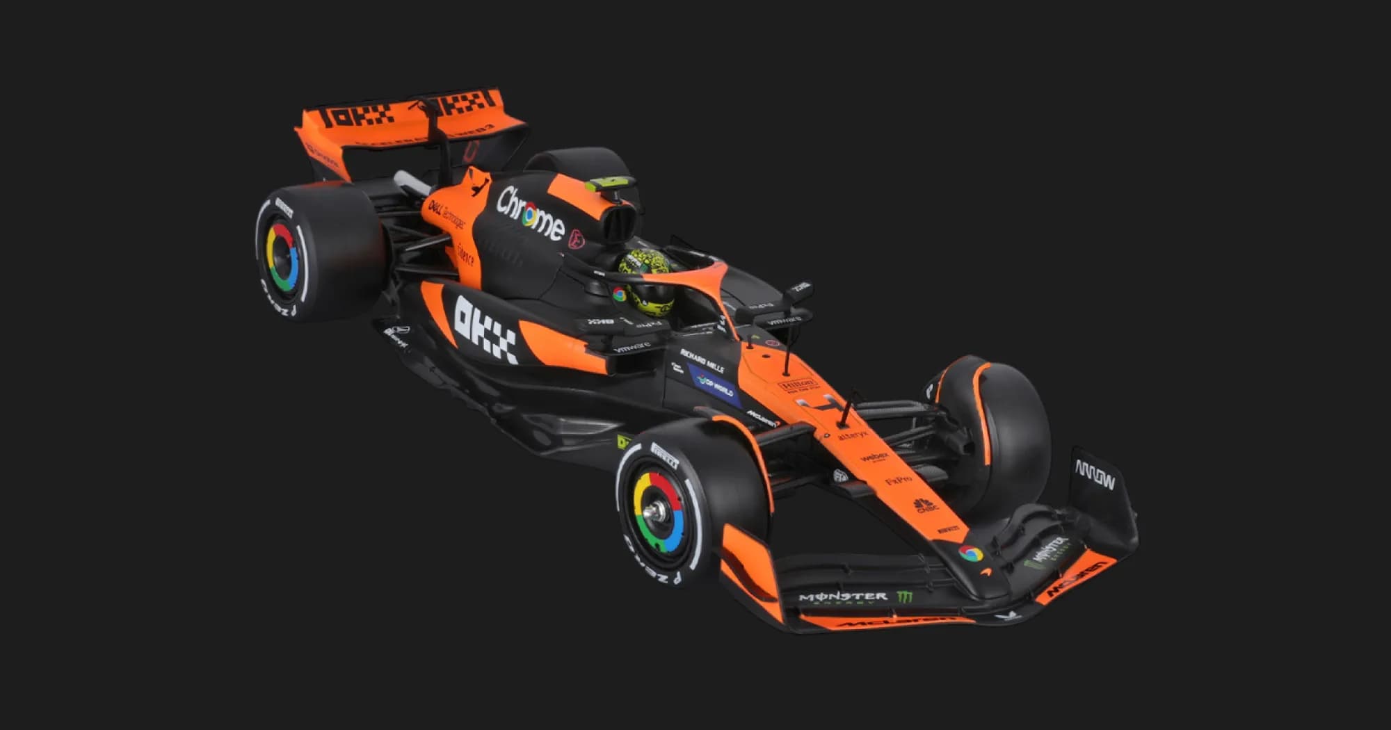 Авто-конструктор Bburago — McLaren MCL38 #4 (1:24) (18-28511)