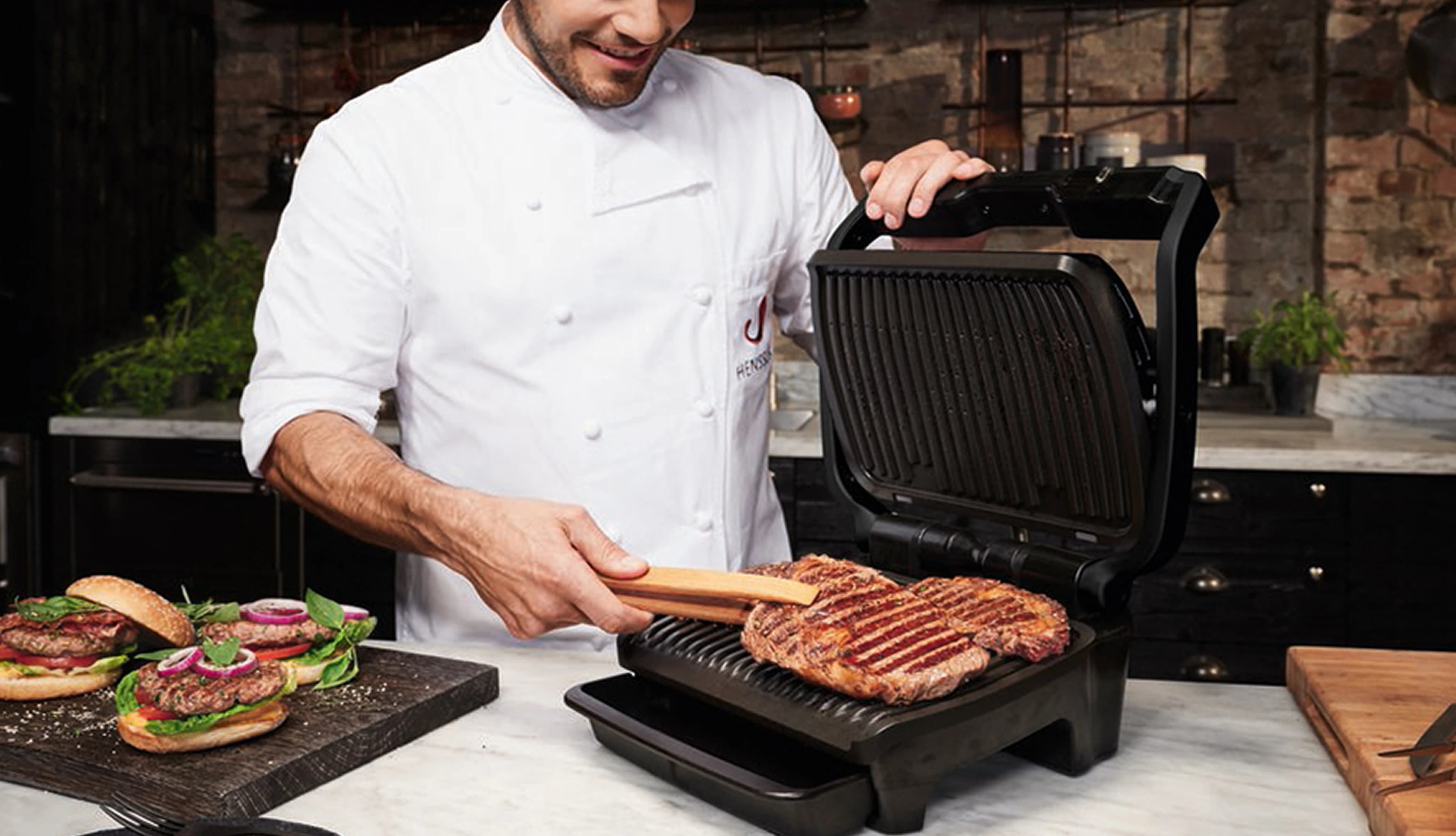 Гриль Tefal OptiGrill Elite GC750830