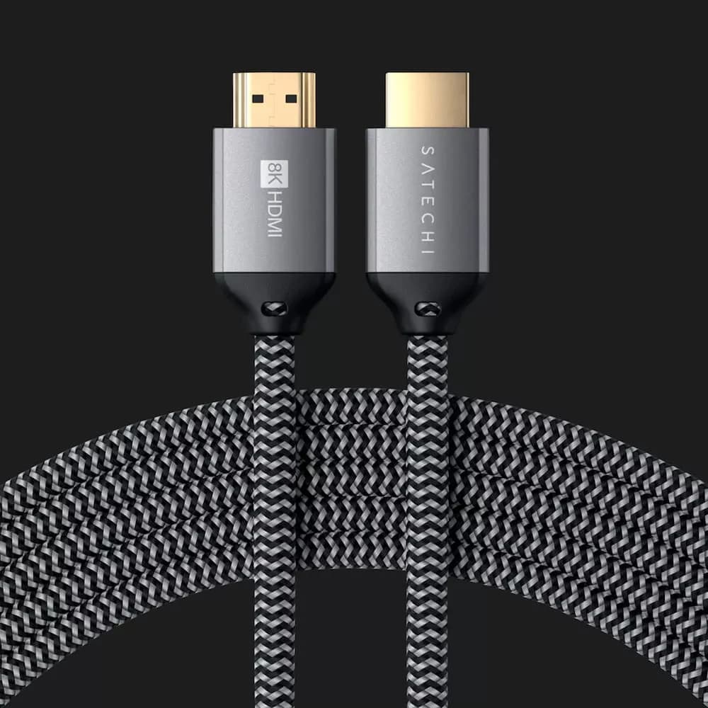 Satechi 8K HDMI Ultra High Speed Cable Space Gray