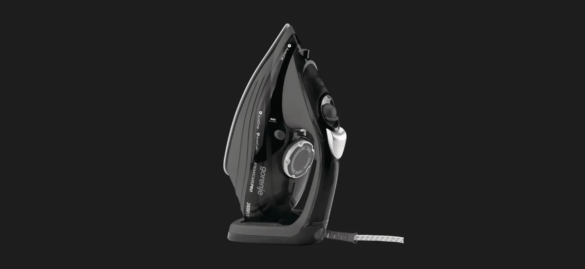 Утюг Gorenje SIH2600BKG (Black)