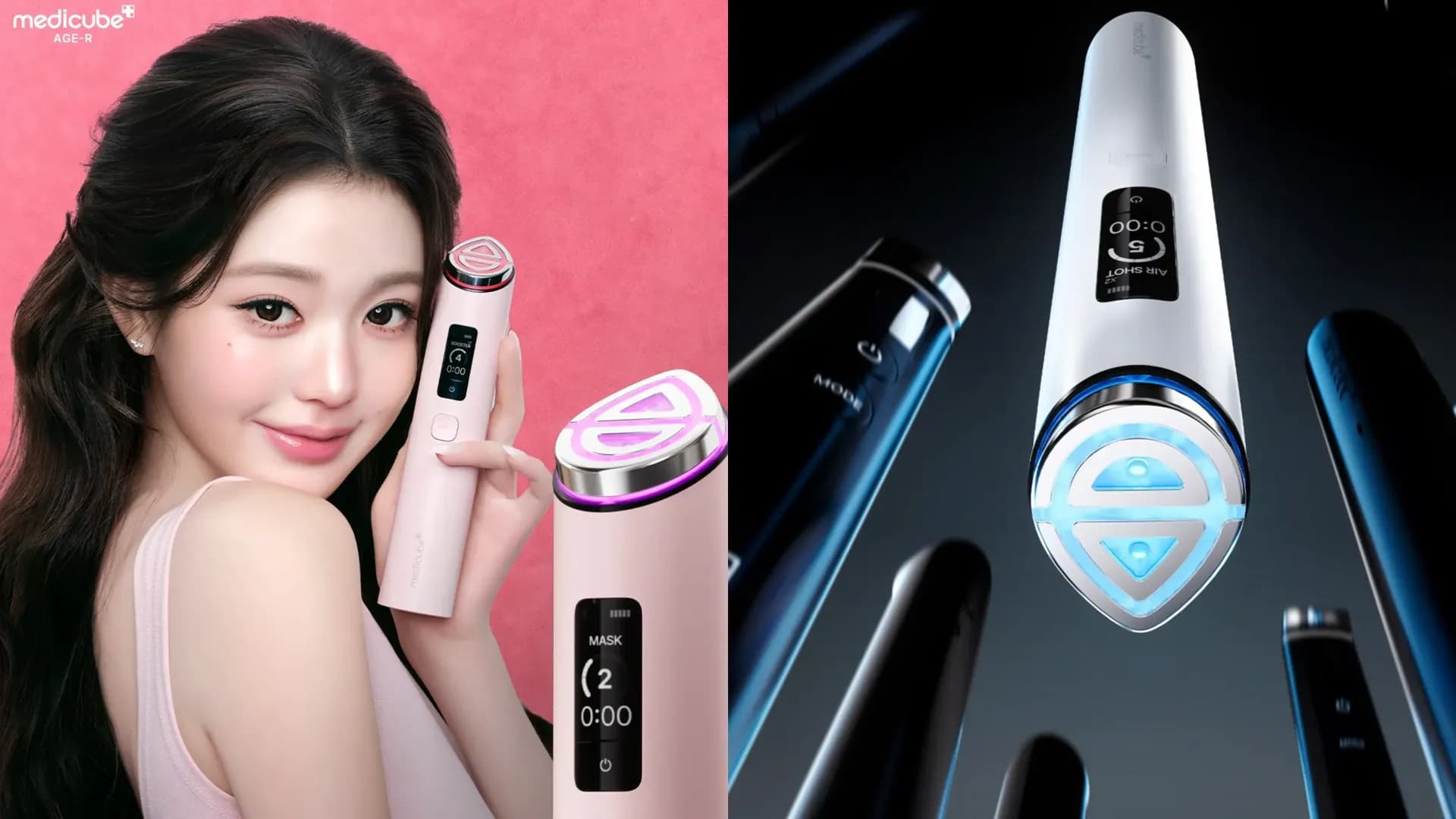 Устройство по уходу за лицом Medicube AGE-R Booster Pro X2 (Pink)