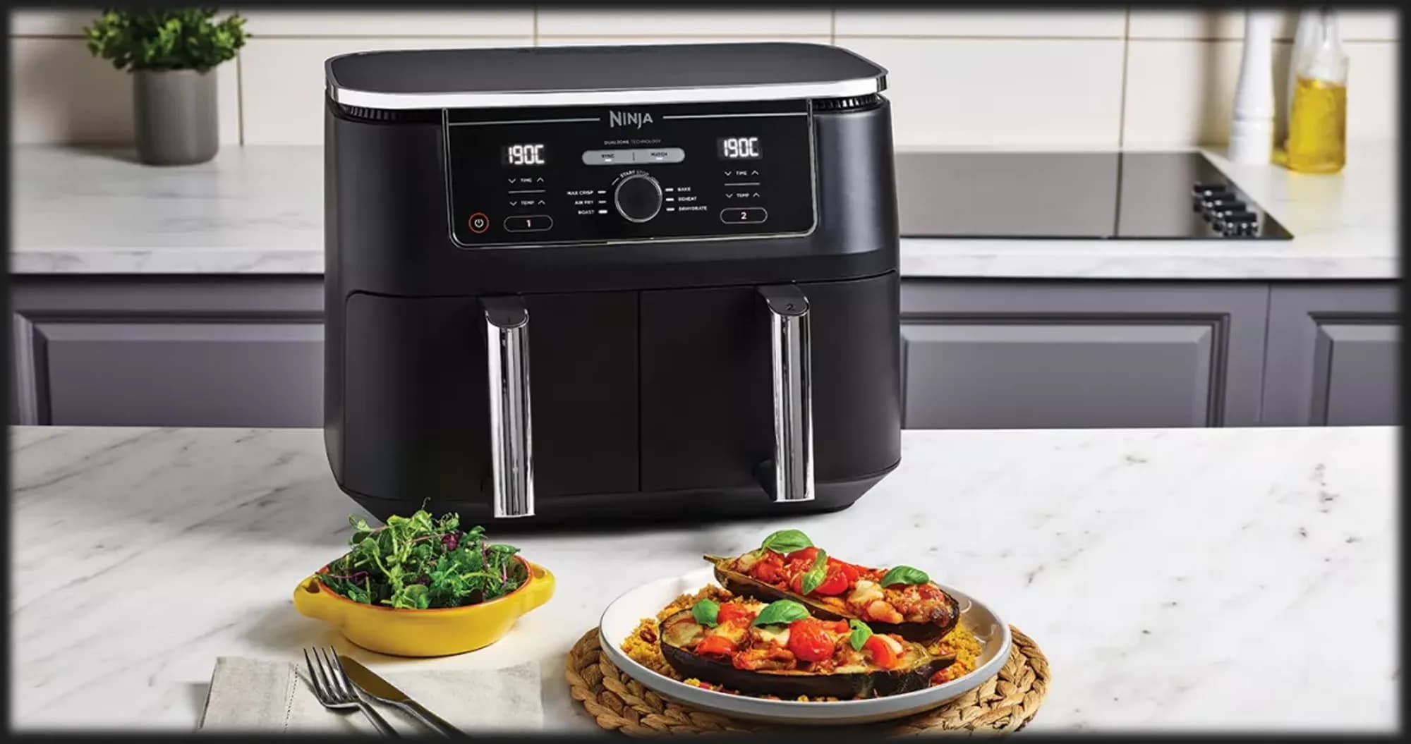 Мультипечь Ninja Air Fryer Dual Zone Max AF400EU