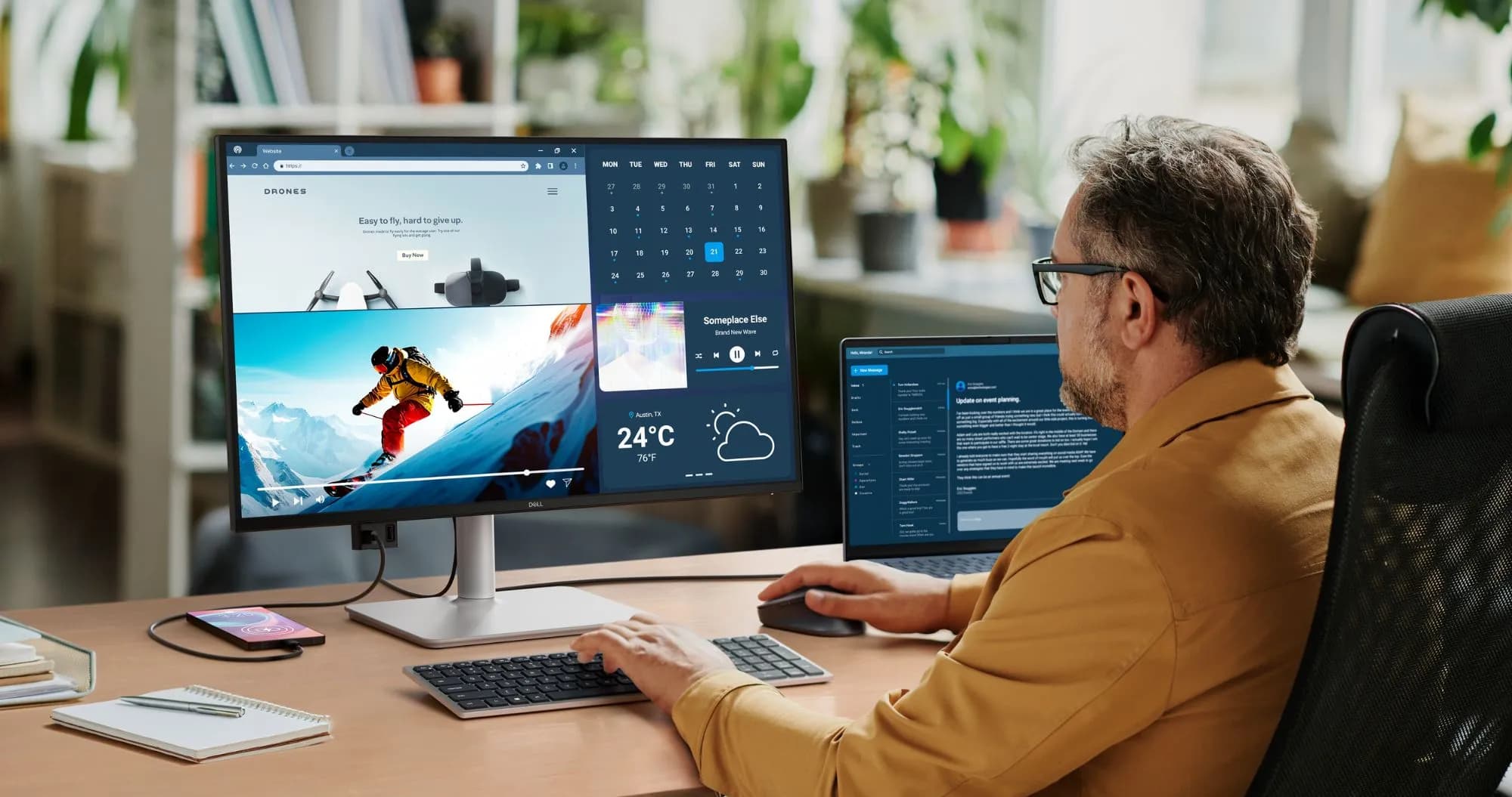 Монитор Dell 27" S2725DC IPS 144Hz 210-BSRL (UA)