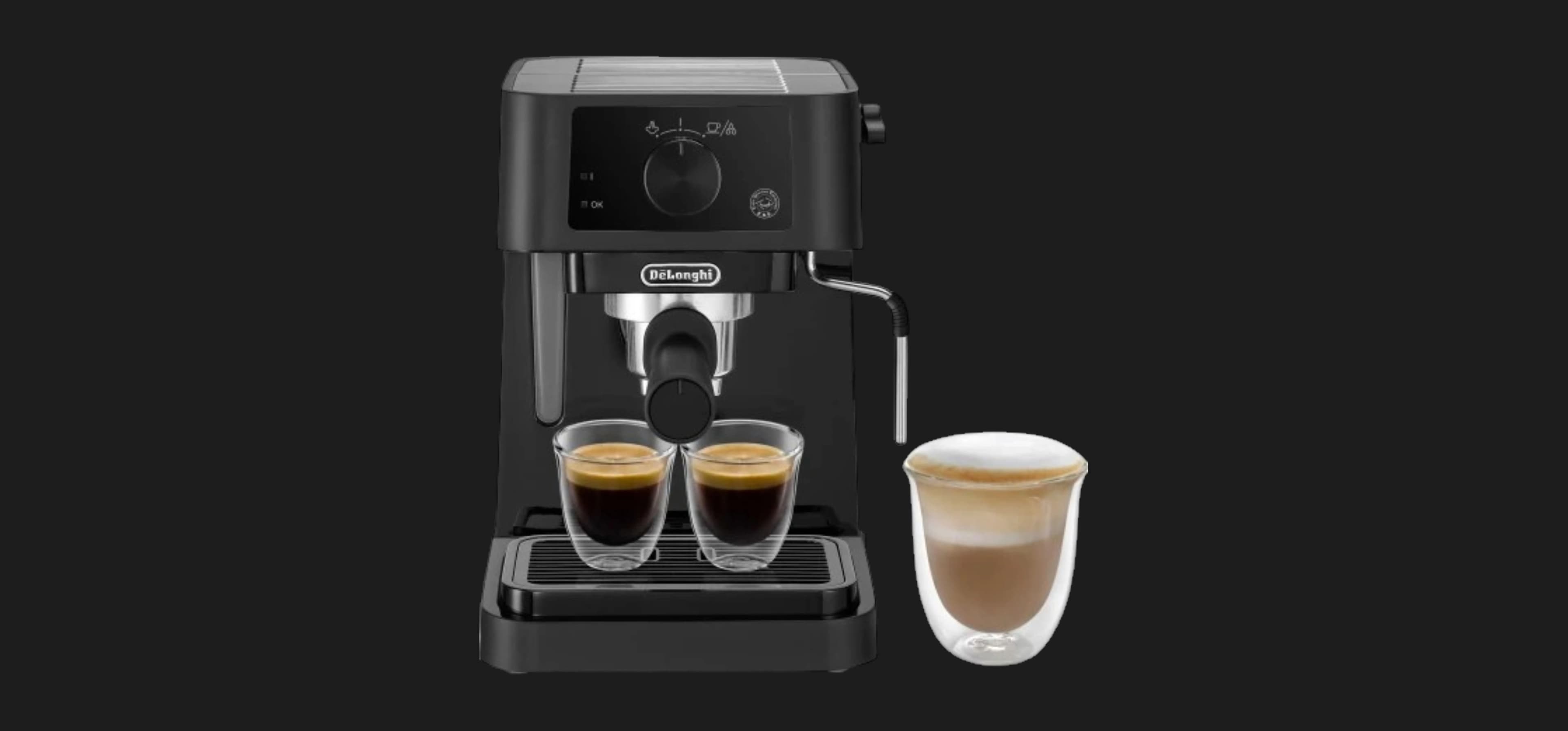 Кофеварка рожковая Delonghi EC 235 BK (Black)
