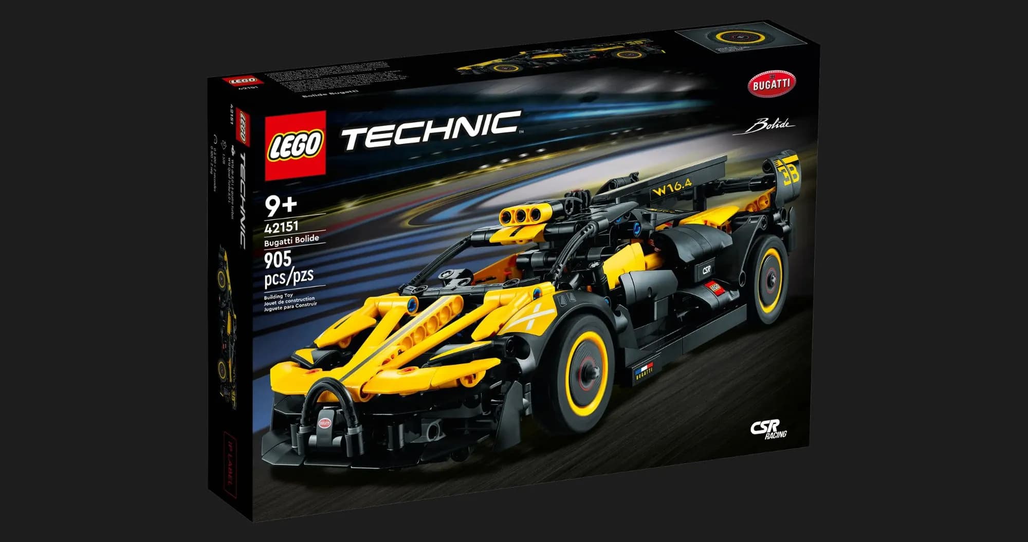 Конструктор LEGO Technic Бугатти Болид (42151)