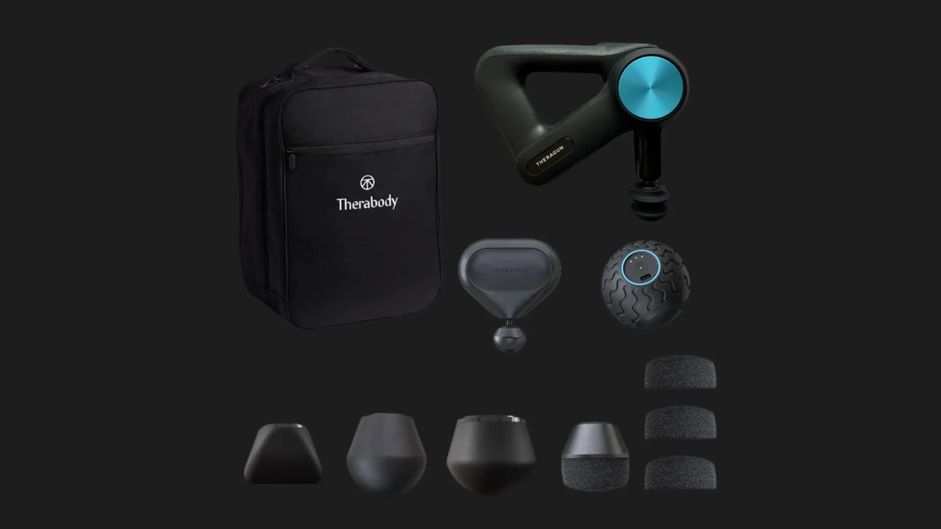 Набор для массажа PRO GYM ZONE BASIC + MINI black