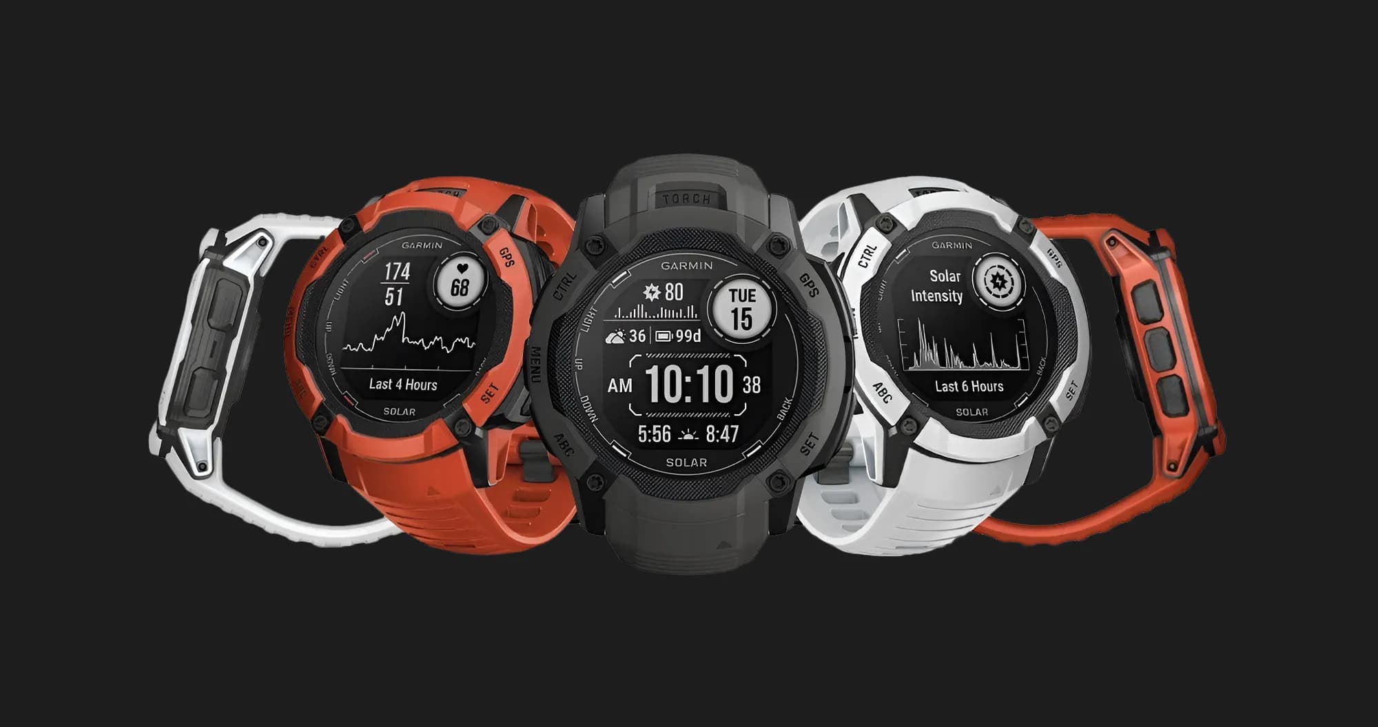 Garmin Instinct 2X Solar Graphite