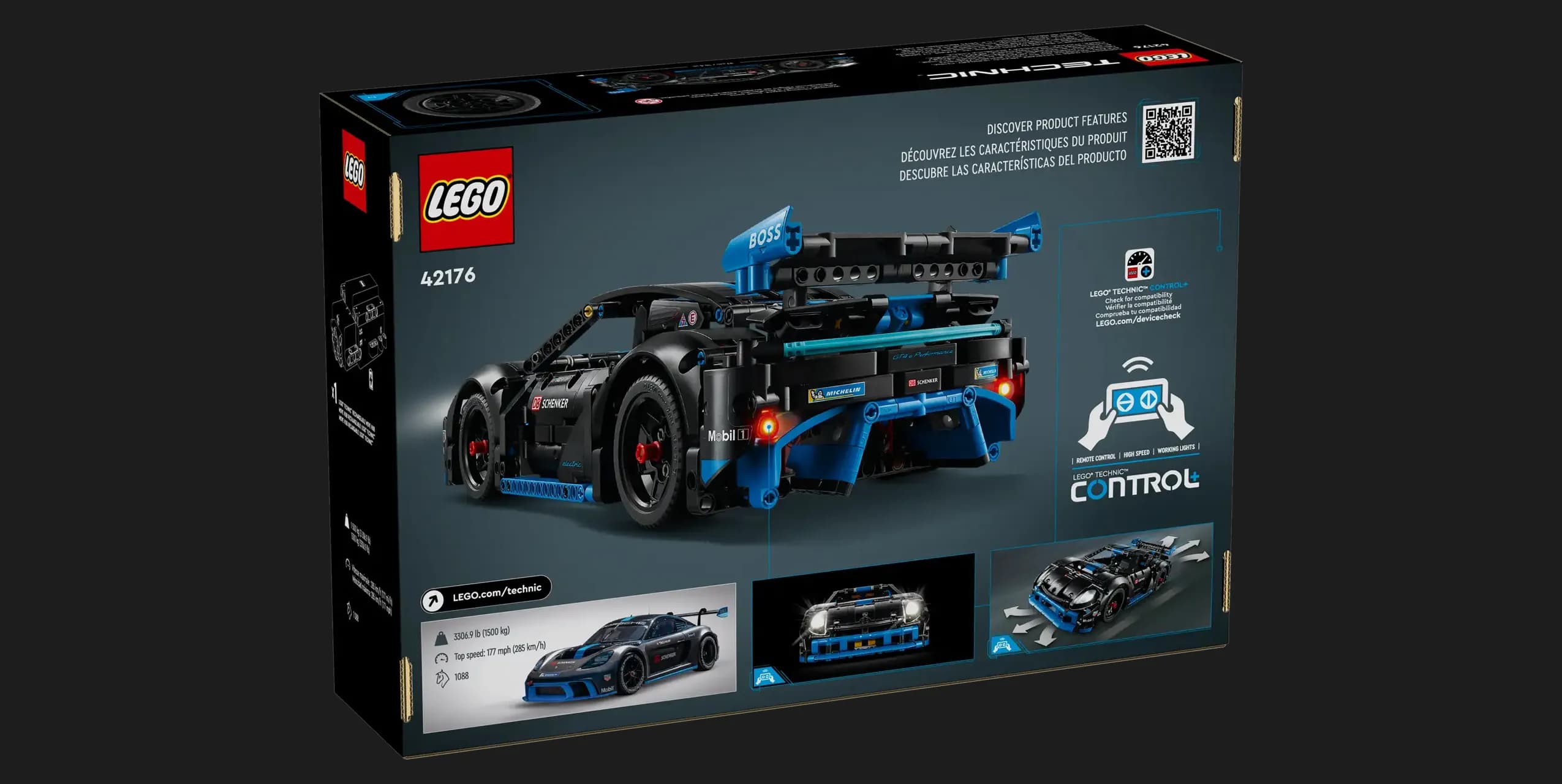 Конструктор LEGO Technic Автомобиль для гонок Porsche GT4 E-Performance (42176)