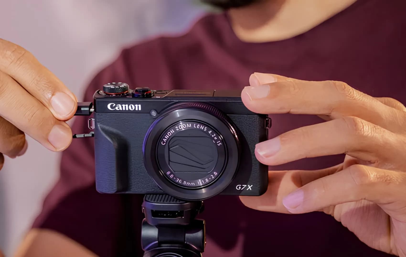 Компактный цифровой фотоаппарат Canon PowerShot G7 Mark III (Black) (3637C013)