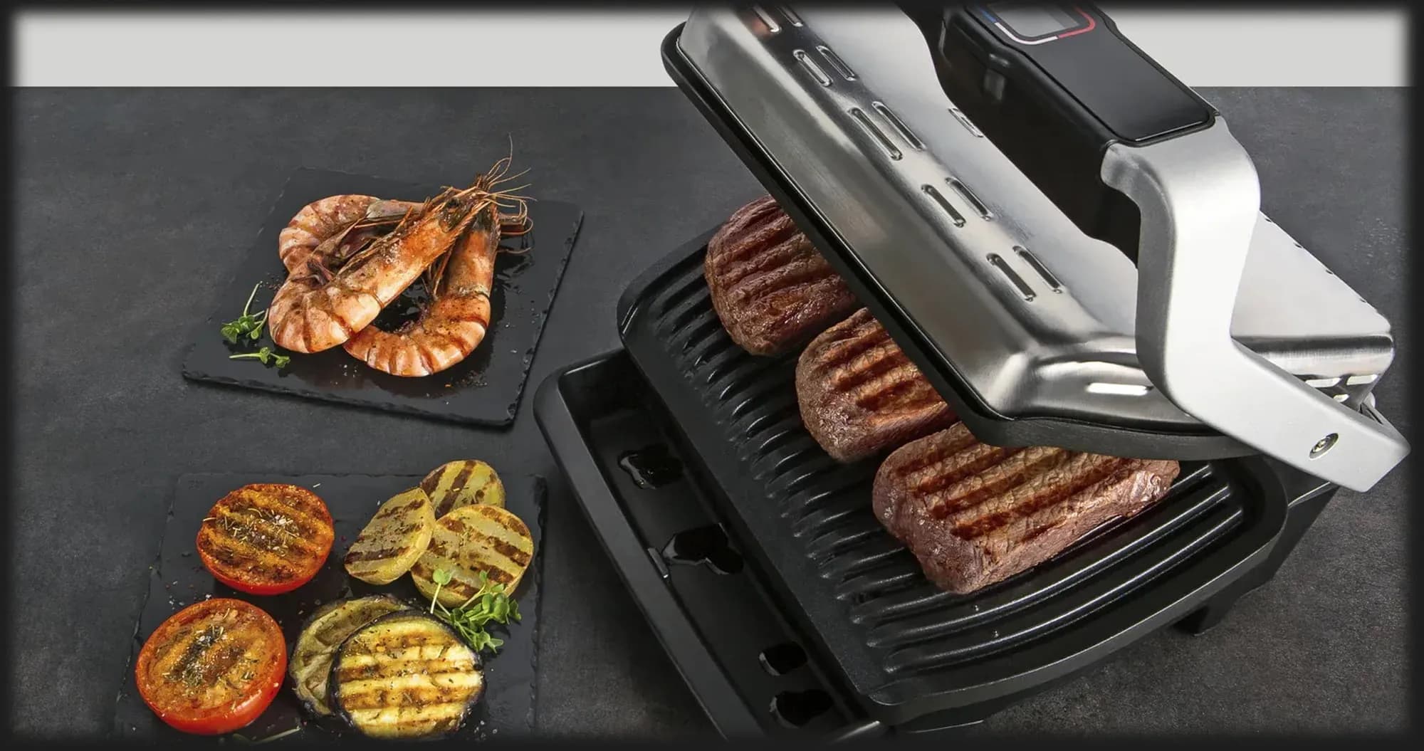 Гриль Tefal OptiGrill Elite GC750D30