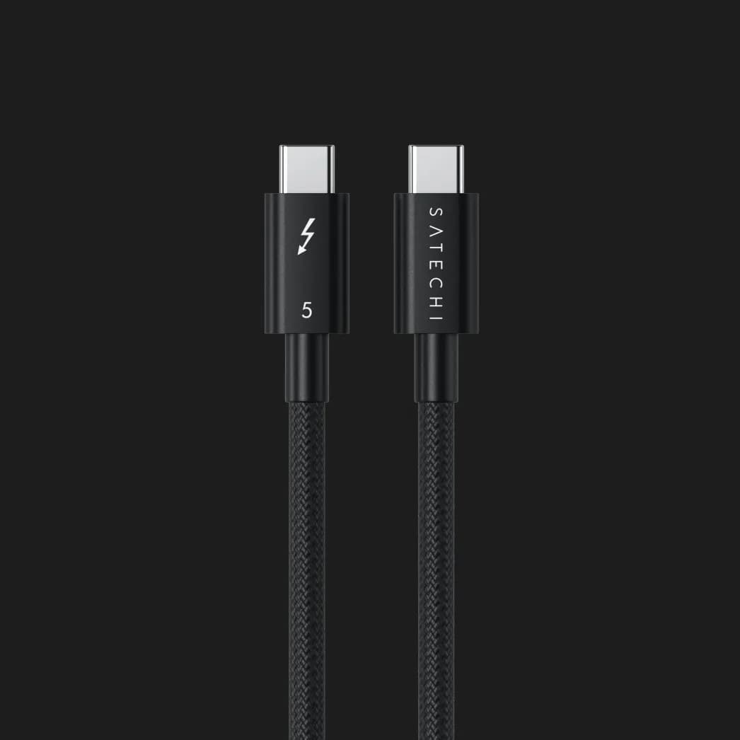 Кабель Satechi Thunderbolt 5 Pro 240W (Black) (1 м)