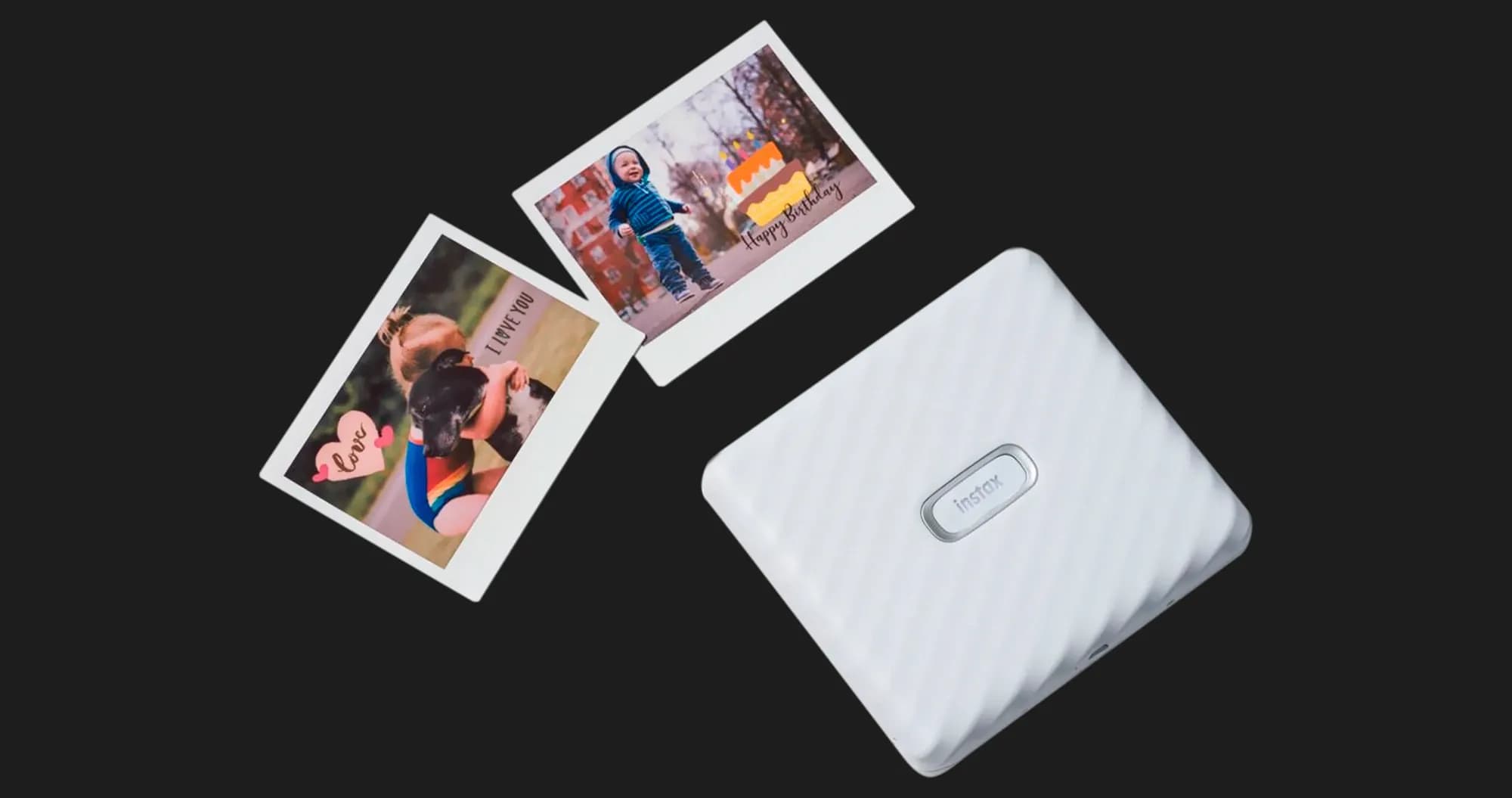 Фотопринтер Fujifilm INSTAX Link Wide (Mocha Gray)