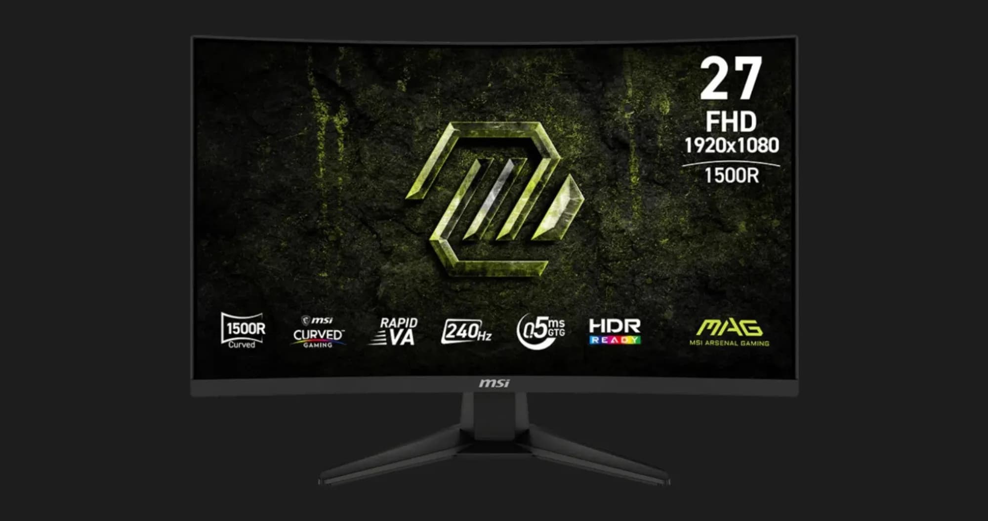 Монитор MSI 27" MAG 275CF X24 VA 240Hz (UA)