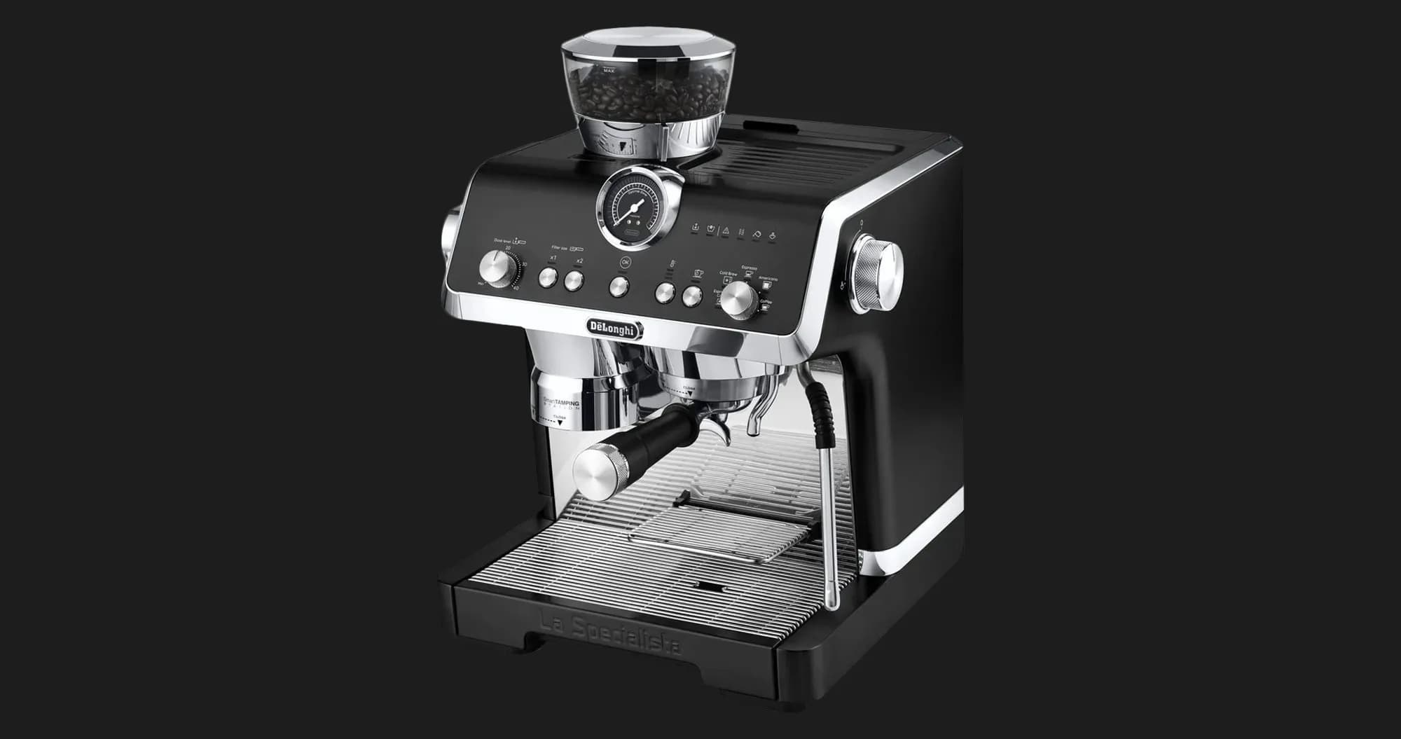 Рожковая кофеварка DeLonghi EC 9555 BK (Black)